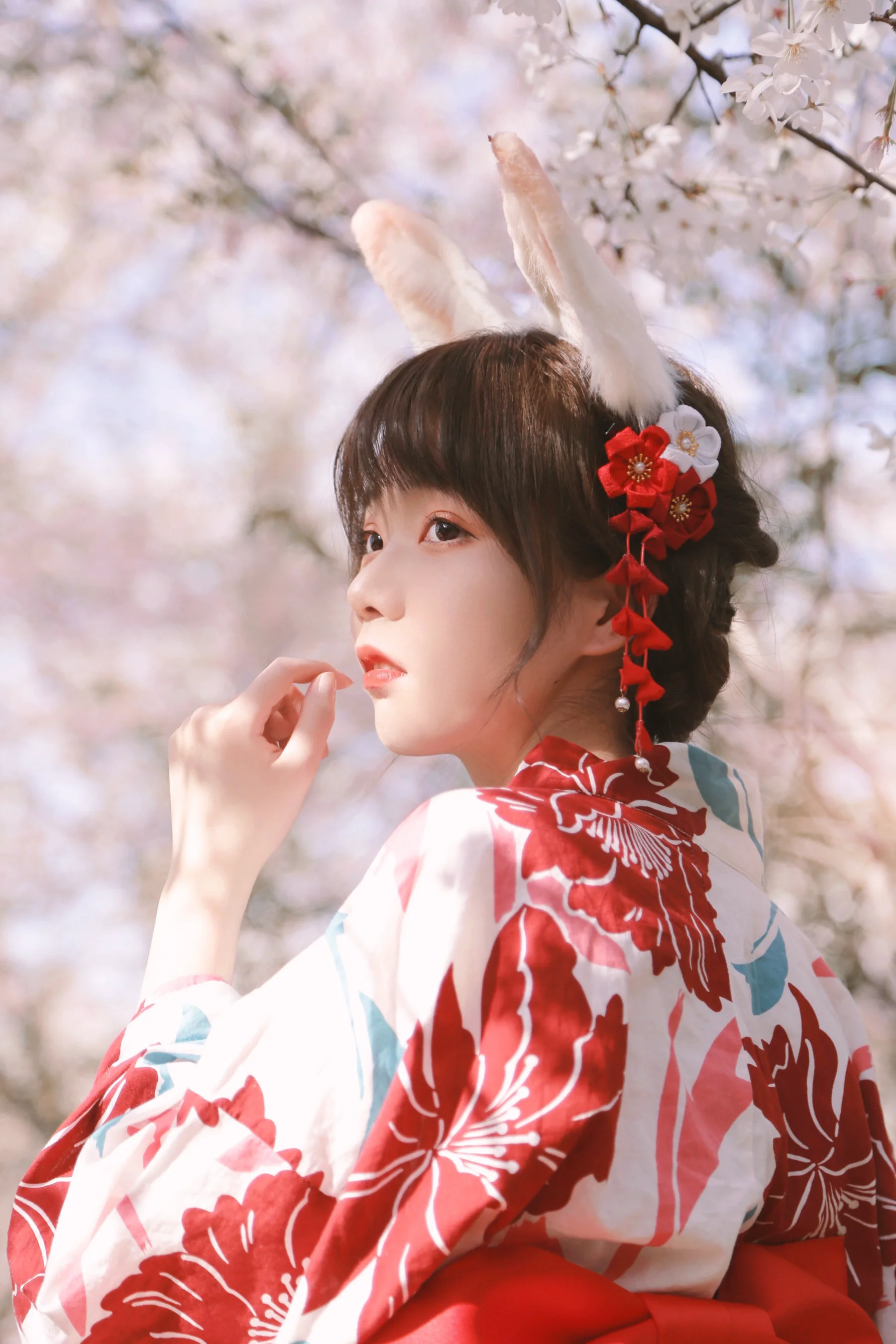 Fushii海堂 – 樱花兔兔 - 爱照片