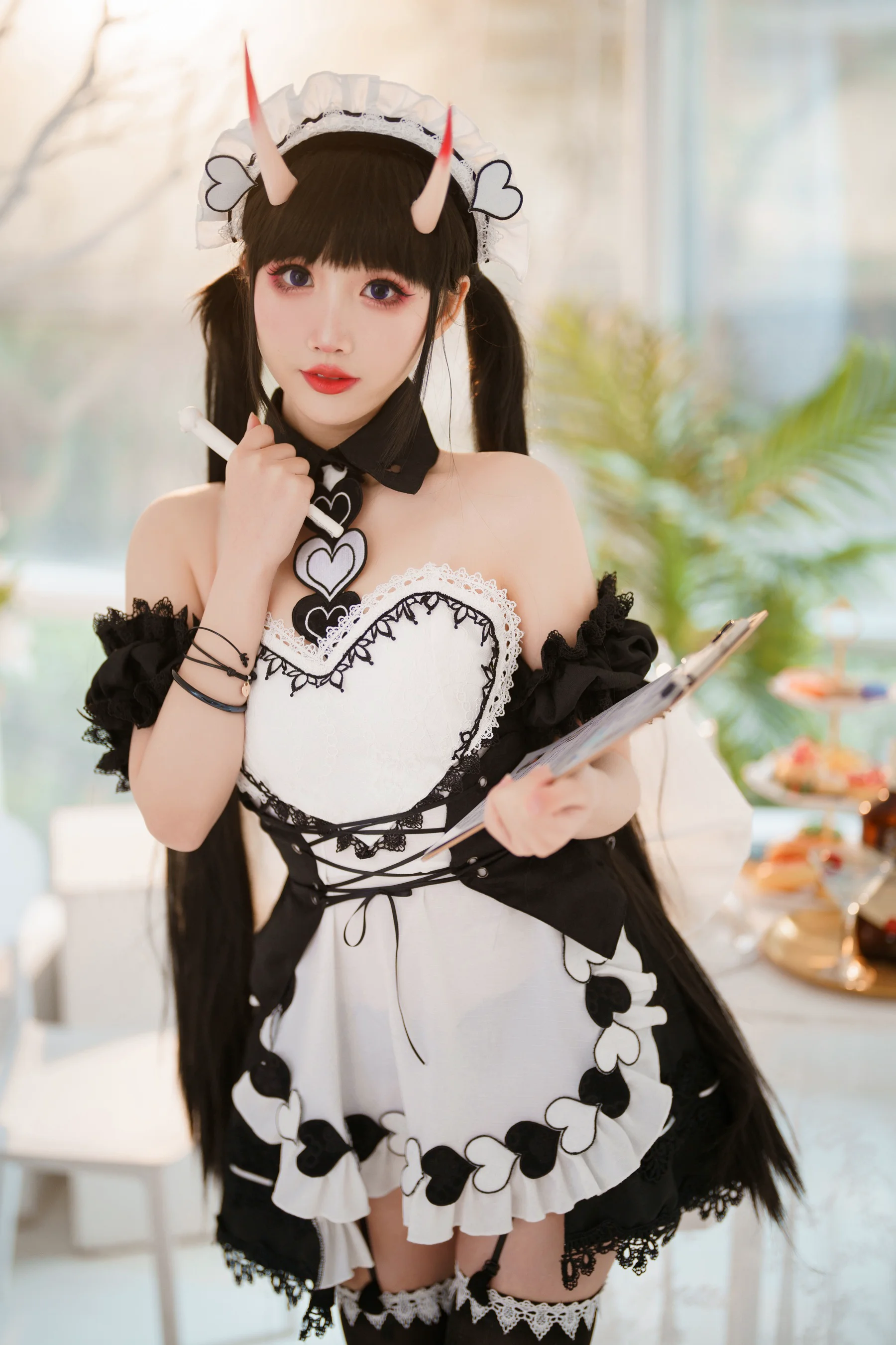面饼仙儿 – 能代女仆 - 爱照片