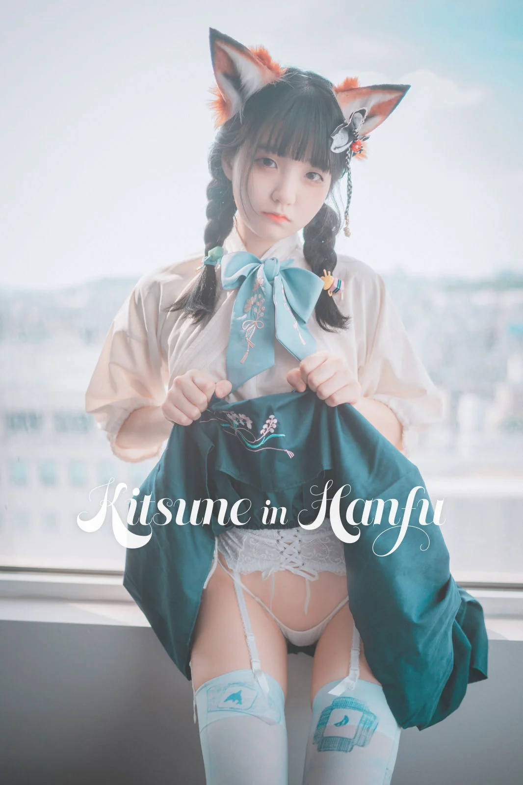 [DJAWA] Jenny – Kitsune in Hanfu 写真套图 - 爱照片