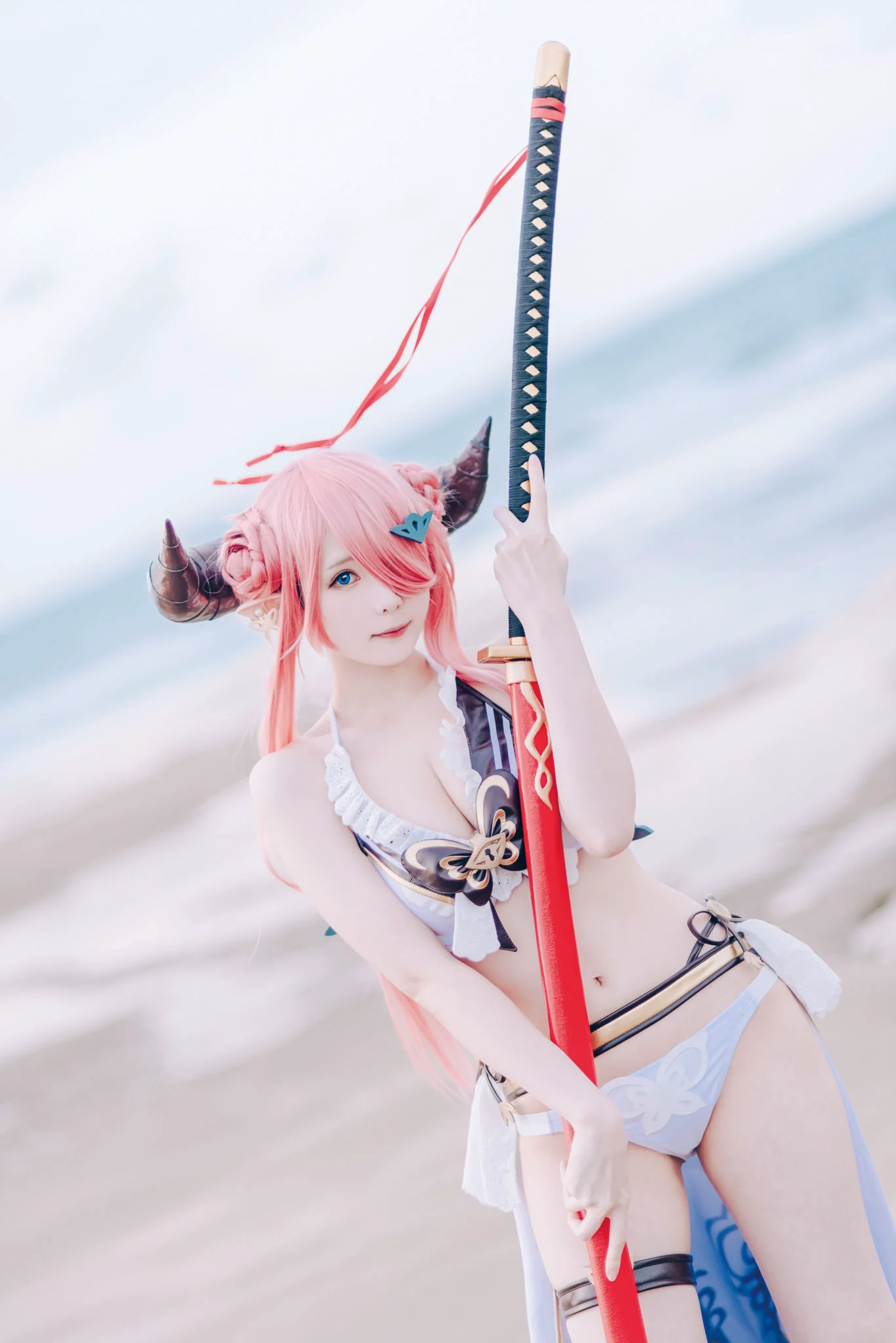 [网红COSER] 微博妹纸霜月shimo – 碧蓝幻想 娜尔梅亚 - 爱照片
