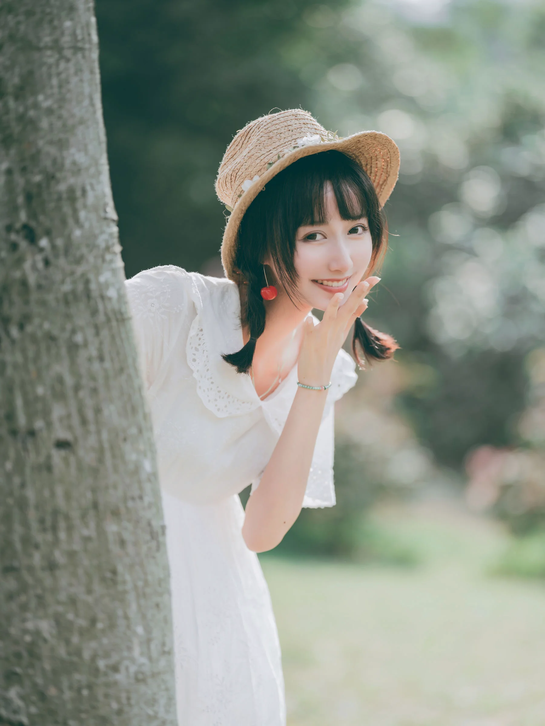 [福利COS] 木绵绵OwO – 夏日彩虹 - 爱照片