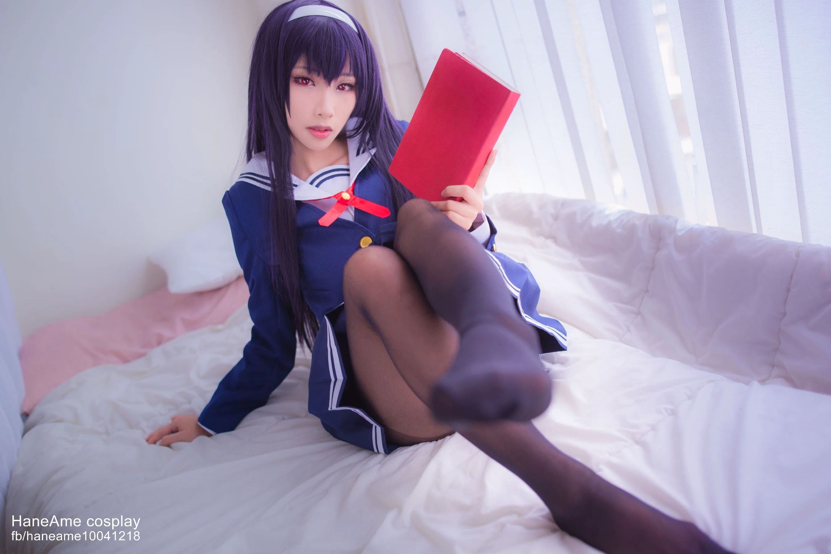 [网红COSER写真] Hane Ame 雨波 – Utaha Kasumigaoka (SaeKano) - 爱照片