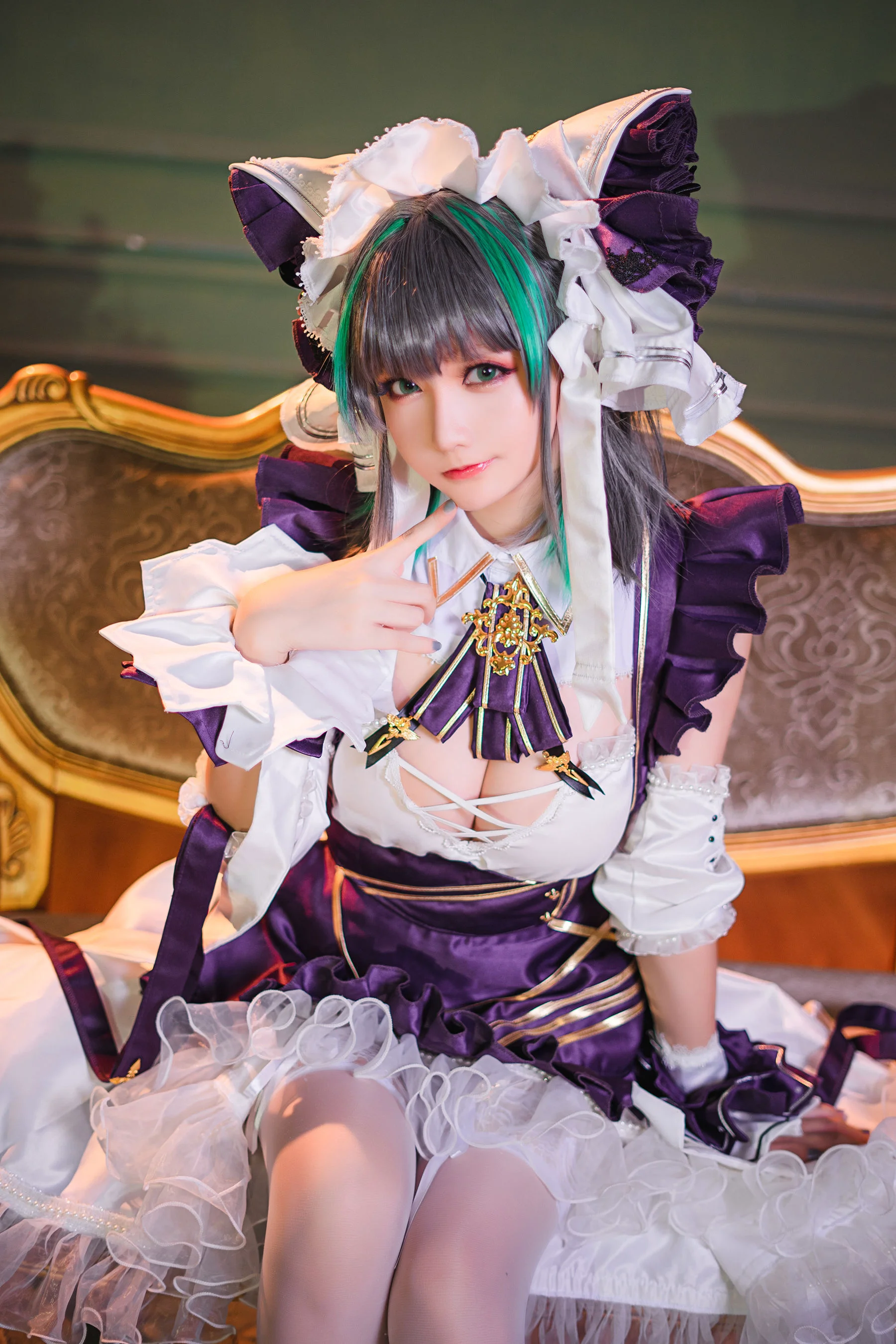 [COS福利] 星之迟迟 – R-Maid《柴郡》 - 爱照片