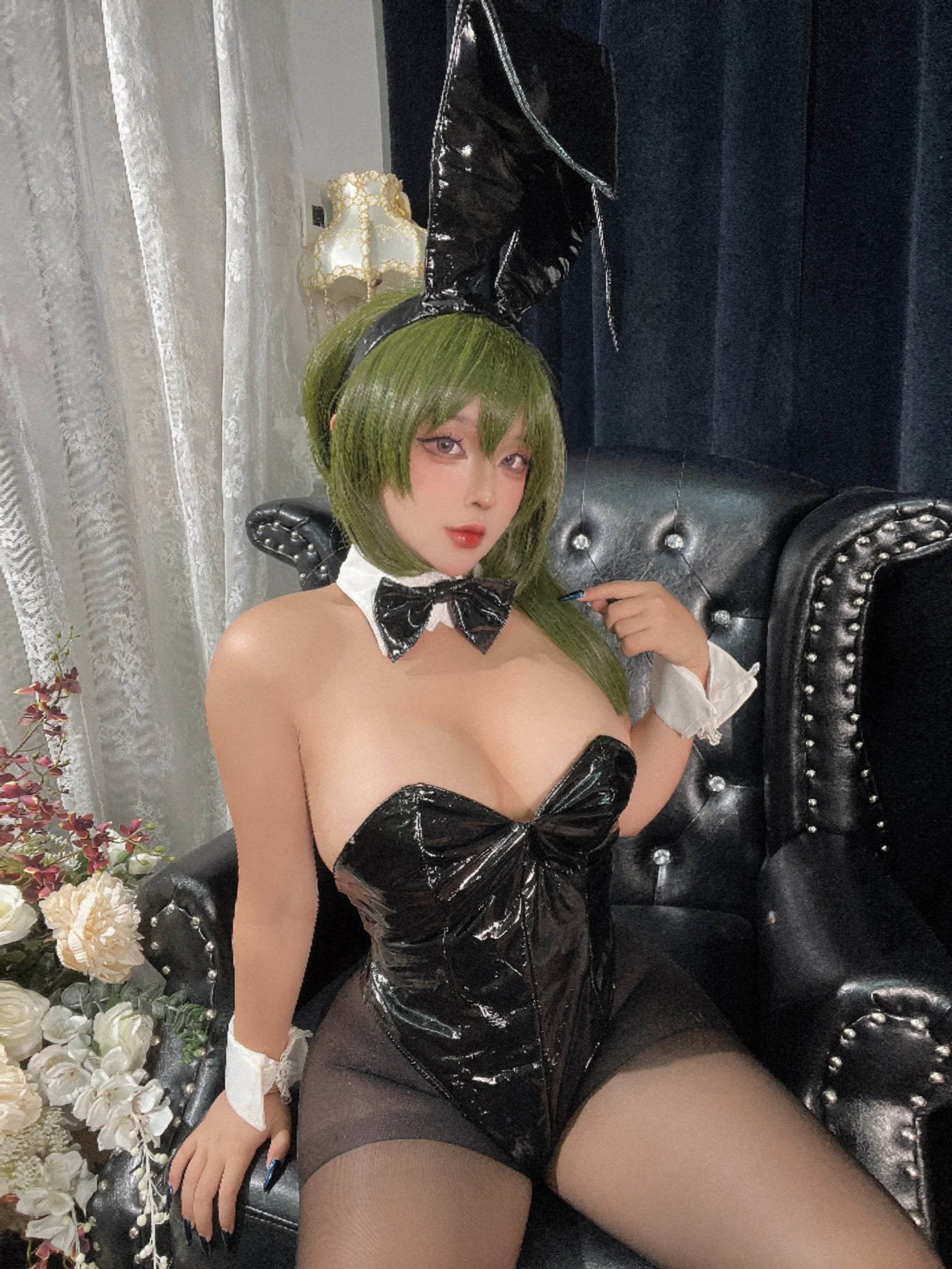 Sayo Momo – Ubel ユーベル Black Easter Bunny 🖤 - 爱照片