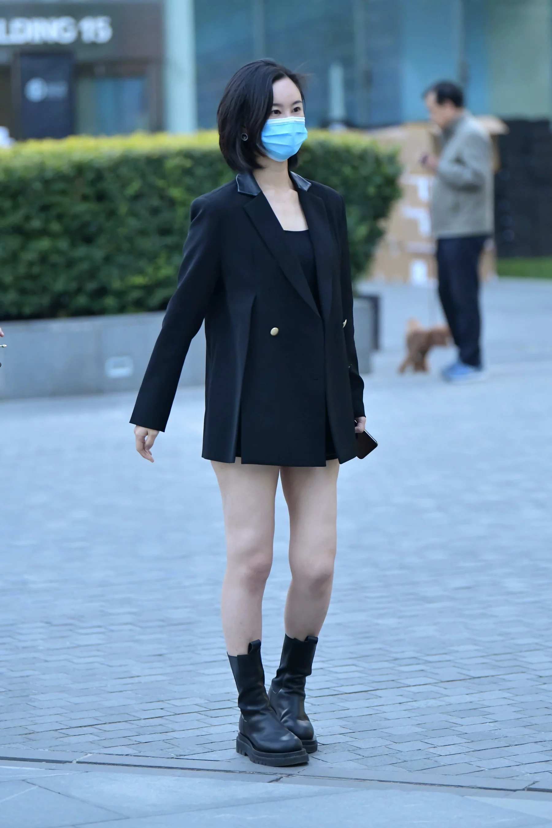 凯恩公爵作品 黑色热裤美女 写真 - 爱照片
