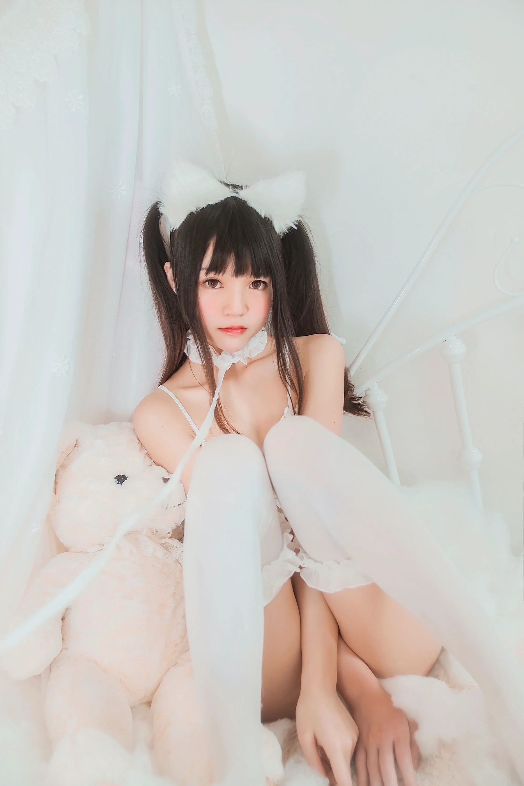 疯猫ss《喵喵睡衣》 [萝莉COS] 写真集 - 爱照片