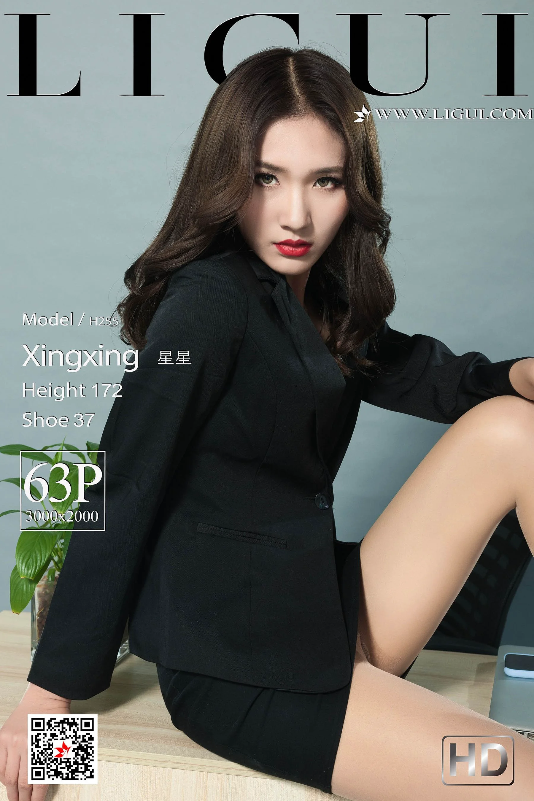 腿模星星《肉丝Ol高跟女郎》 [丽柜Ligui] 写真集 - 爱照片
