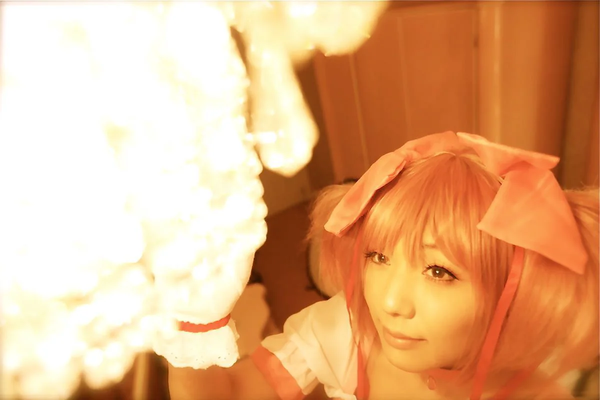 華群みさき《魔法少女まどか☆マギカ》鹿目まどか [HONEY BUNNY] 写真集 - 爱照片