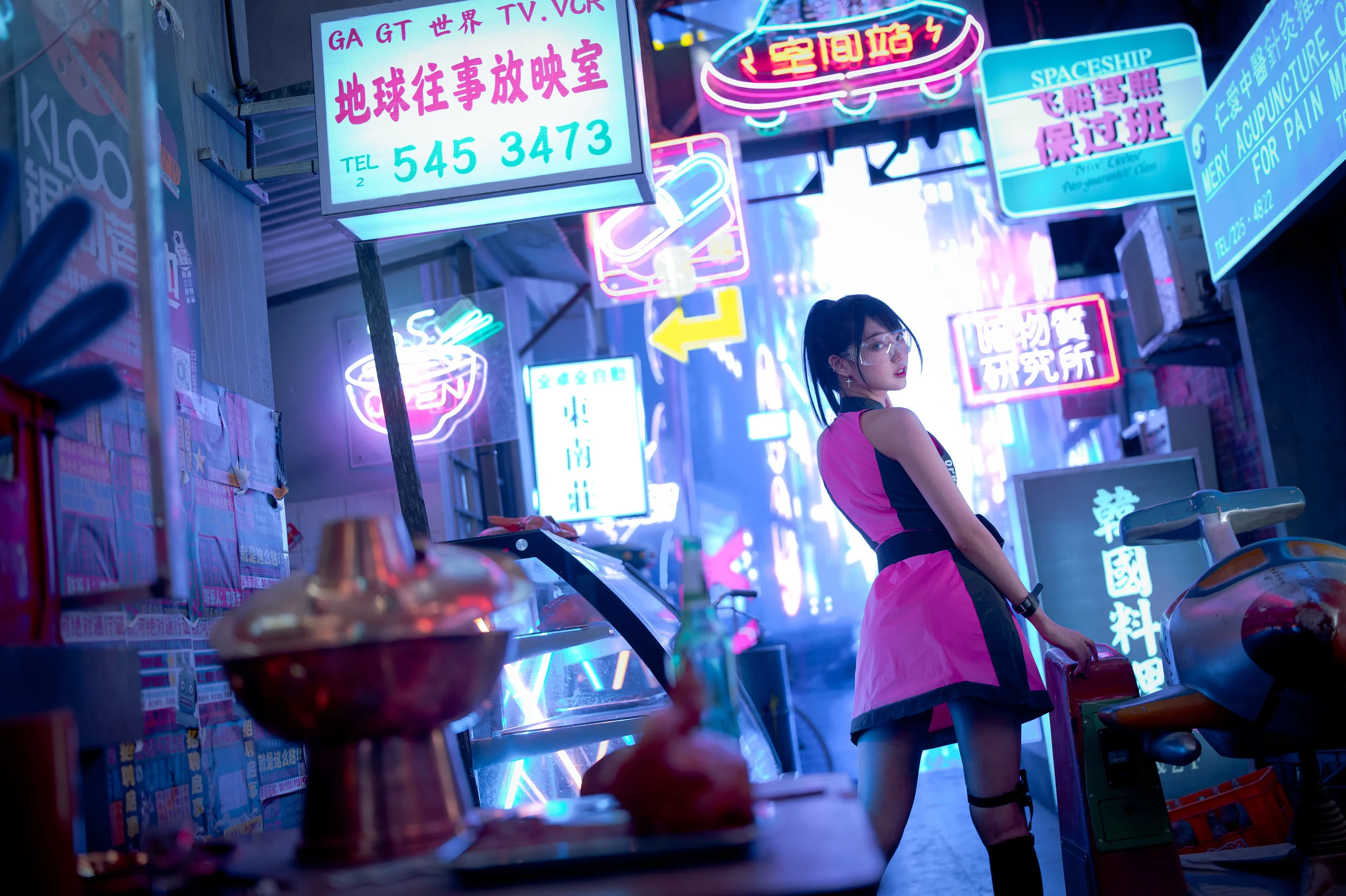 [网红COSER] 周叽是可爱兔兔 – 银河社区 1 写真集 - 爱照片