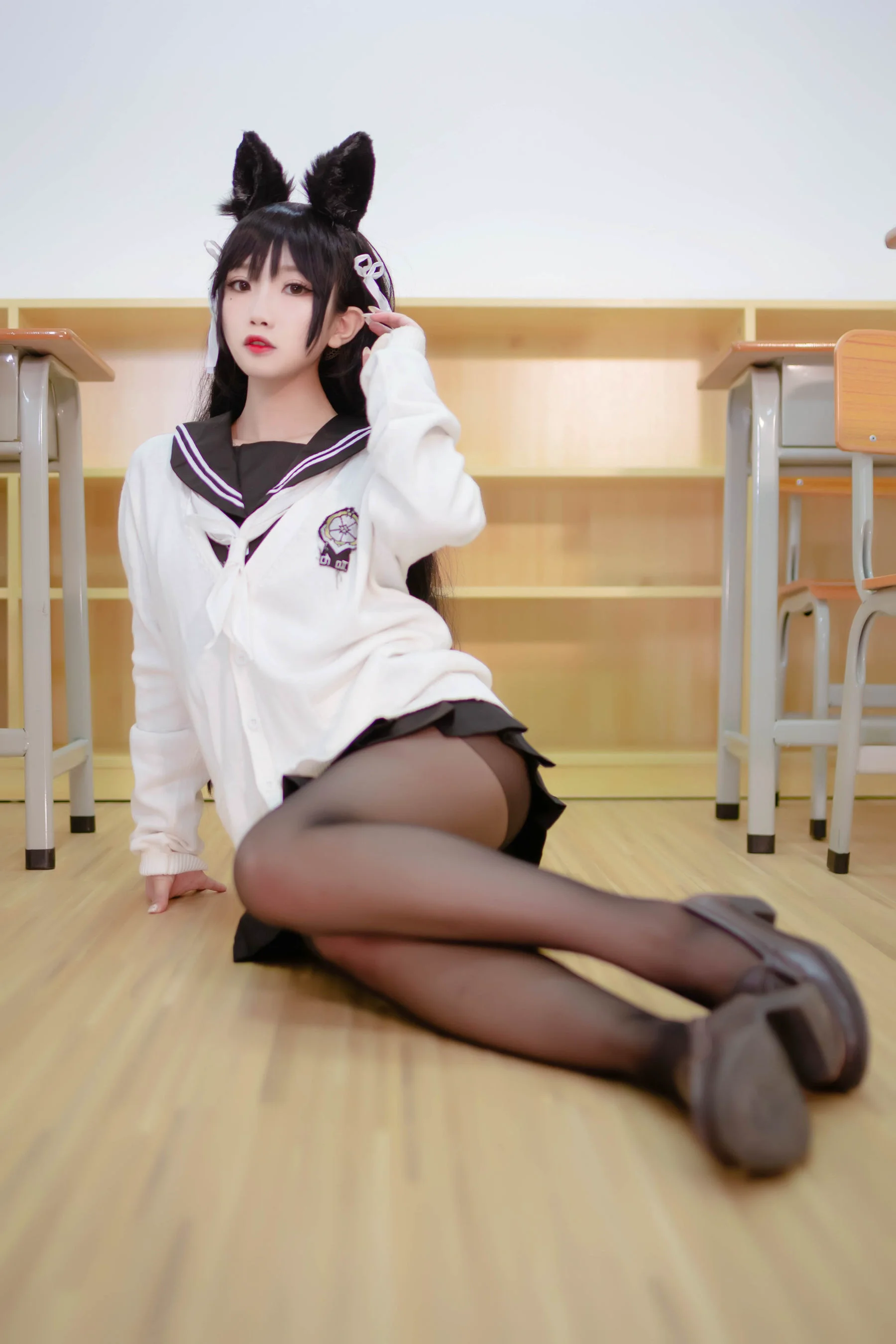 鬼畜瑶在不在w《JK制服》  [COSPLAY福利] 写真集 - 爱照片