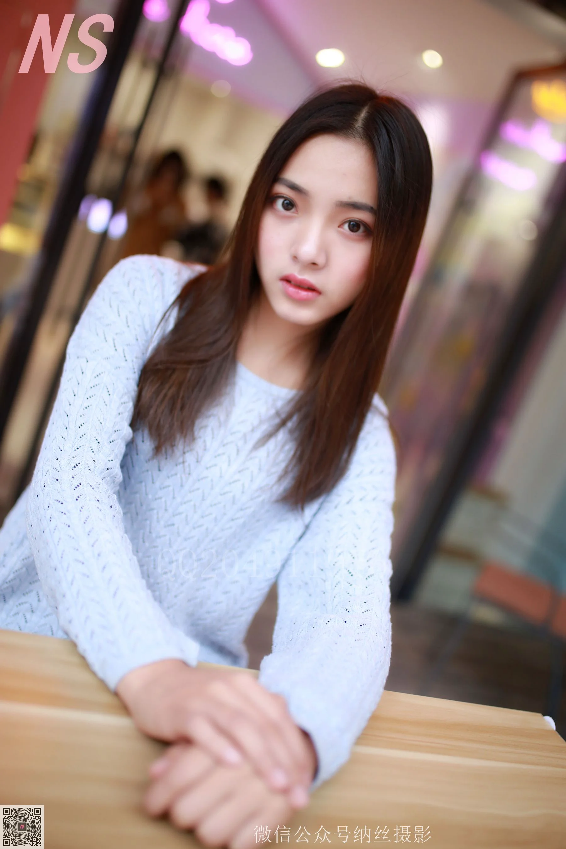 洋洋《长发长腿清秀美女》 [纳丝摄影] NO.098 写真集 - 爱照片