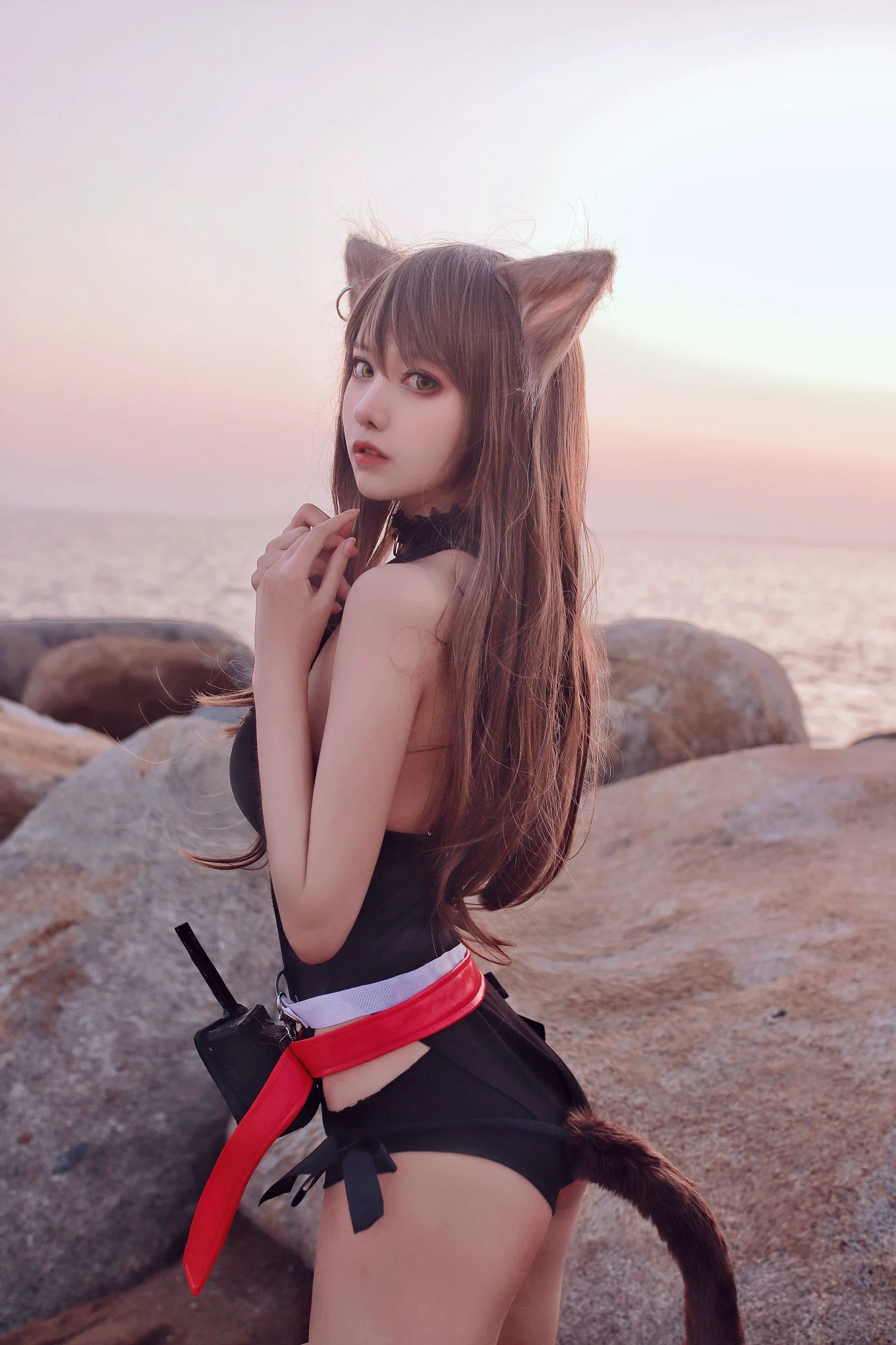 Shika小鹿鹿《天火泳装》 [COSPLAY福利] 写真集 - 爱照片