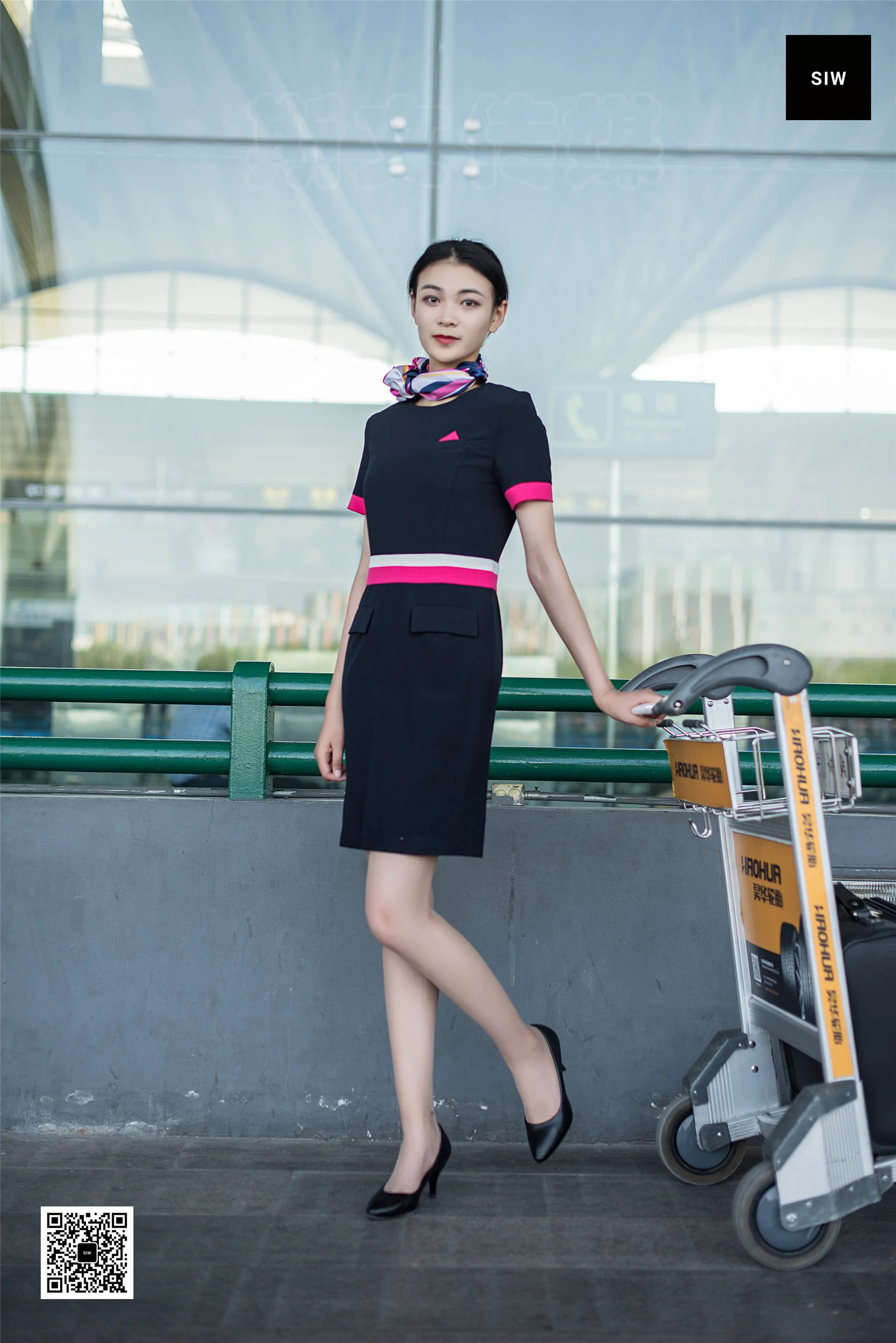[斯文传媒SIW] 嘉慧 《落地空乘》 写真集 - 爱照片