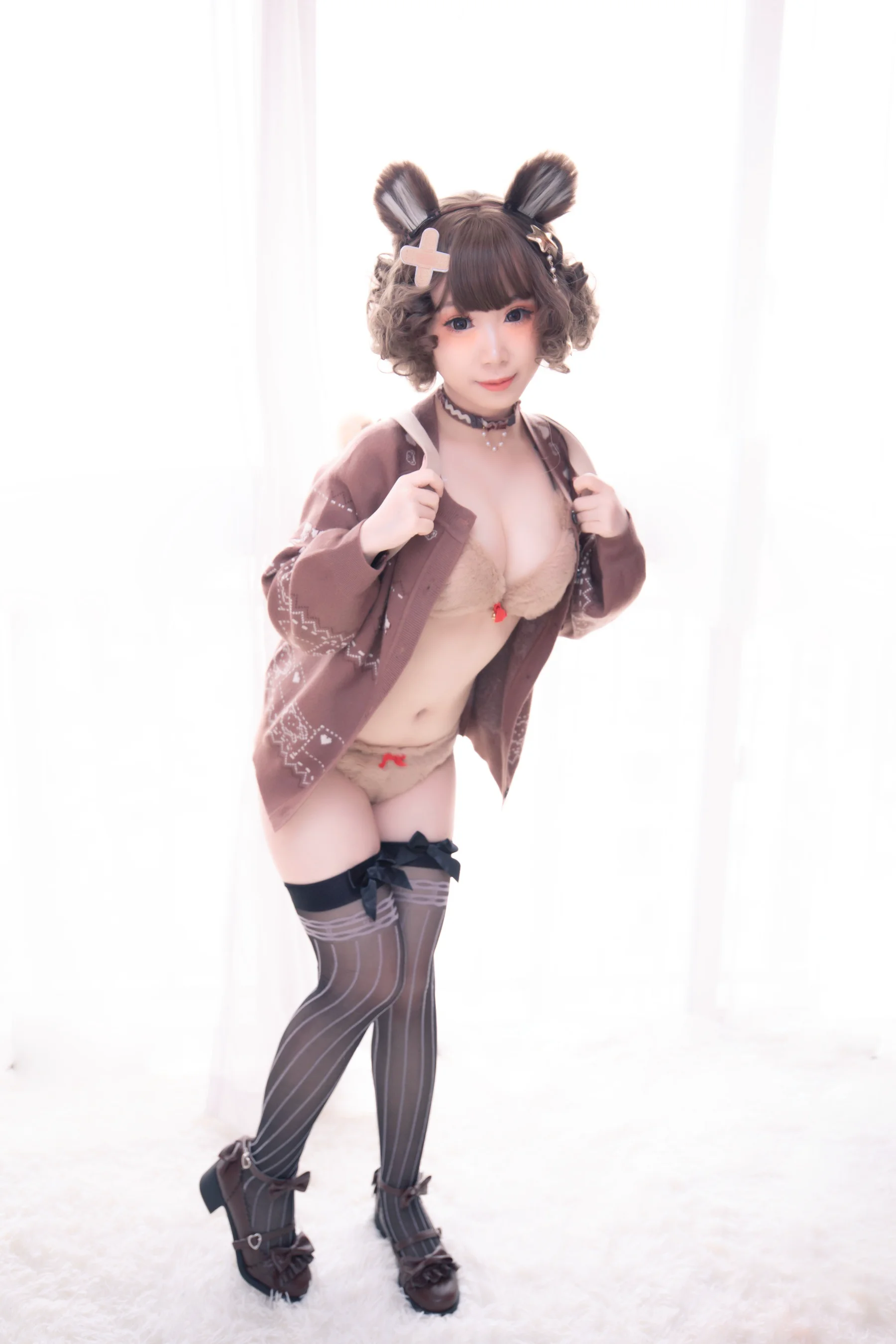 胡桃猫Kurumineko – 熊熊 - 爱照片