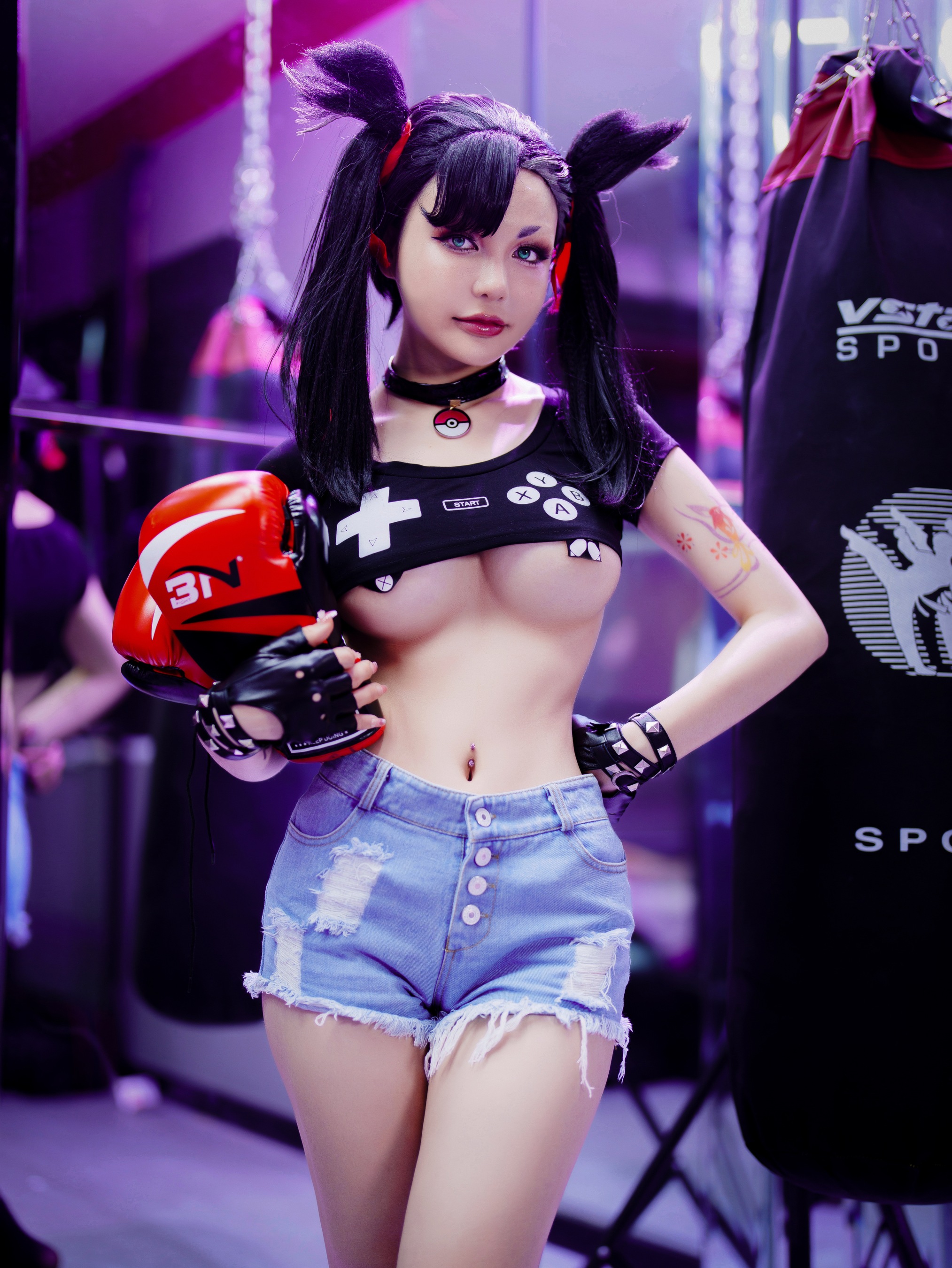 Joyce Lin2x – Marnie Game Button (Pokemon) - 爱照片