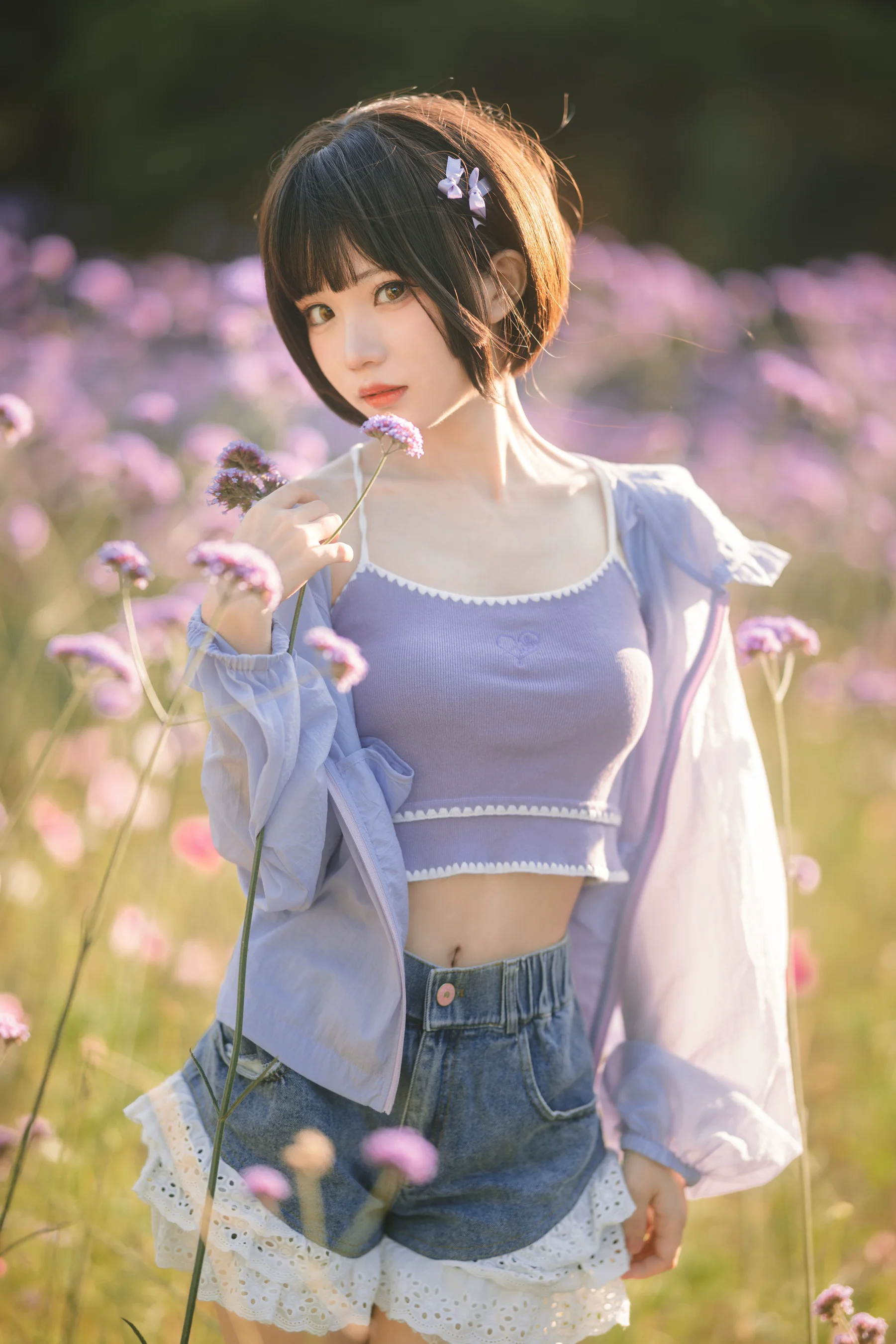 花柒Hana – 马鞭草 - 爱照片