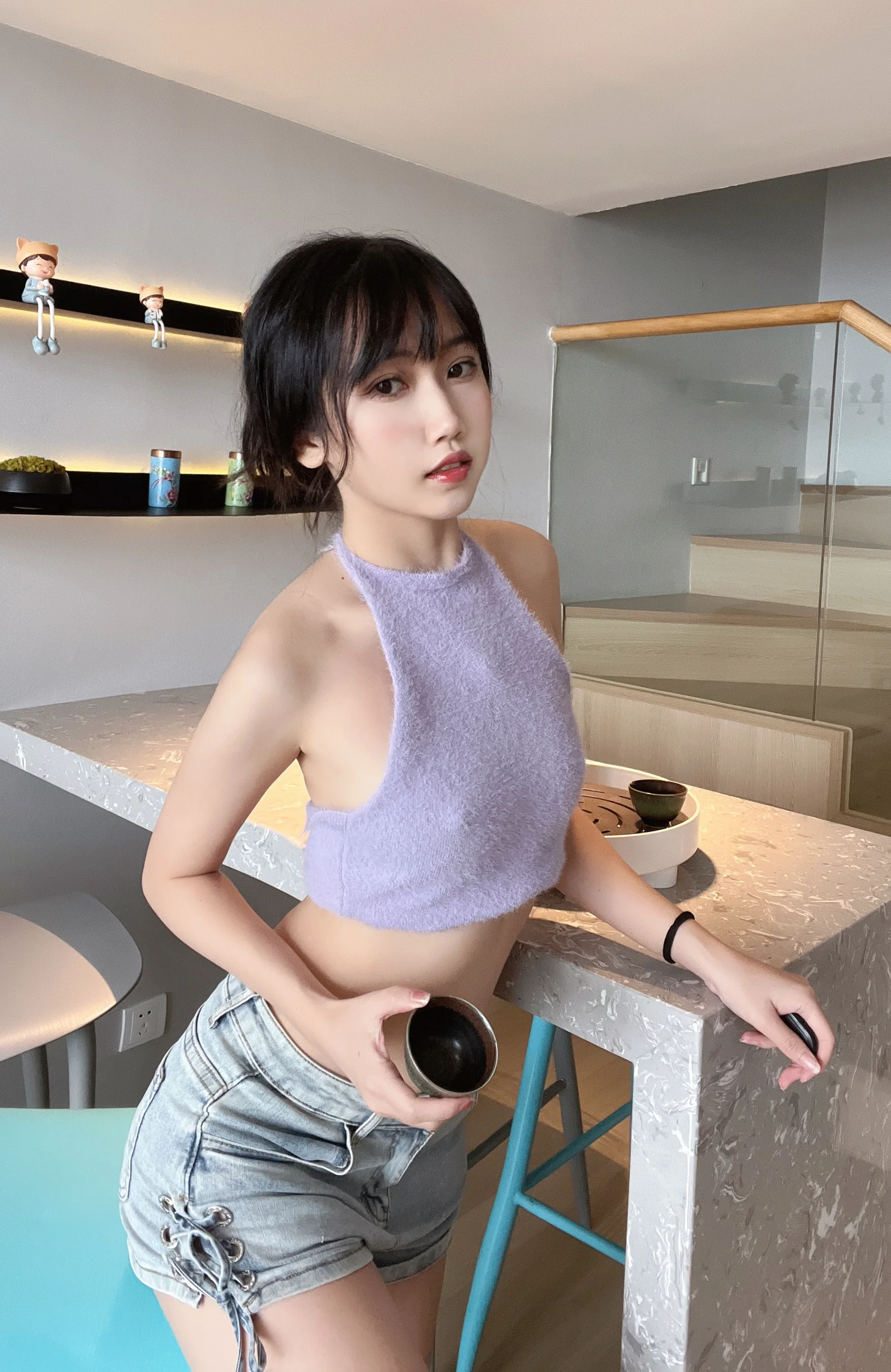 不呆猫 – 紫色人妻日常 - 爱照片