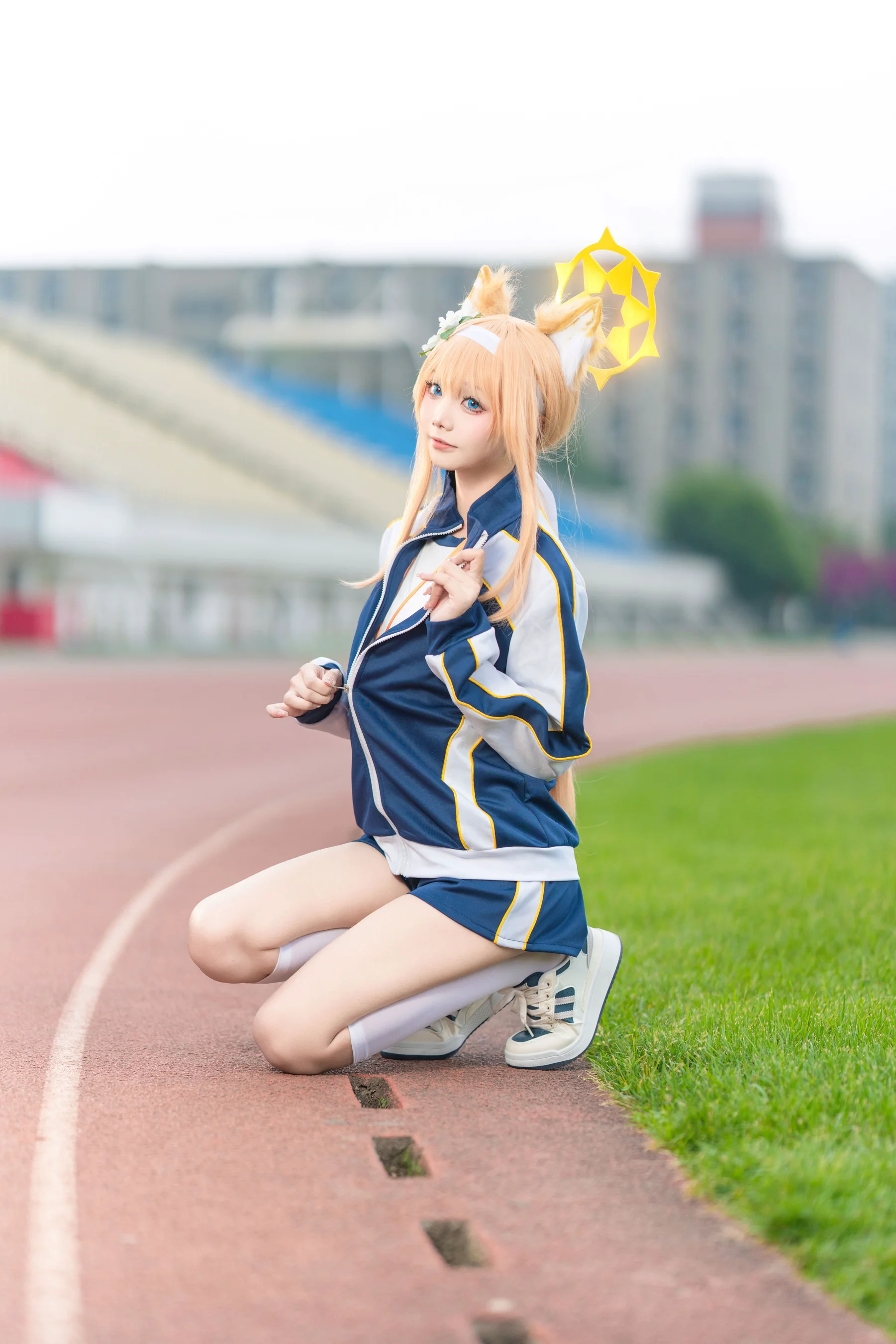 艾西Aiwest – 碧蓝档案 伊落玛丽 体操服 - 爱照片