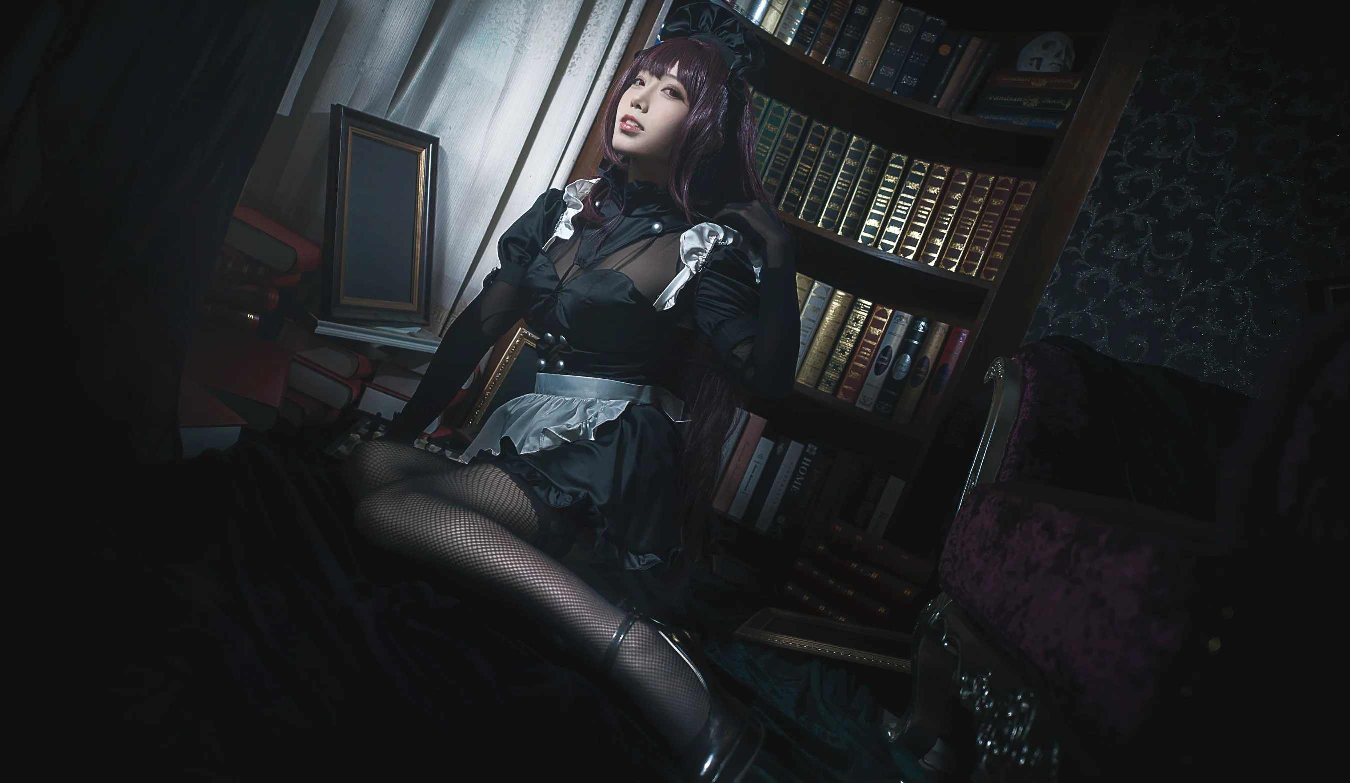 切切celia – FGO 斯卡哈 女仆 - 爱照片