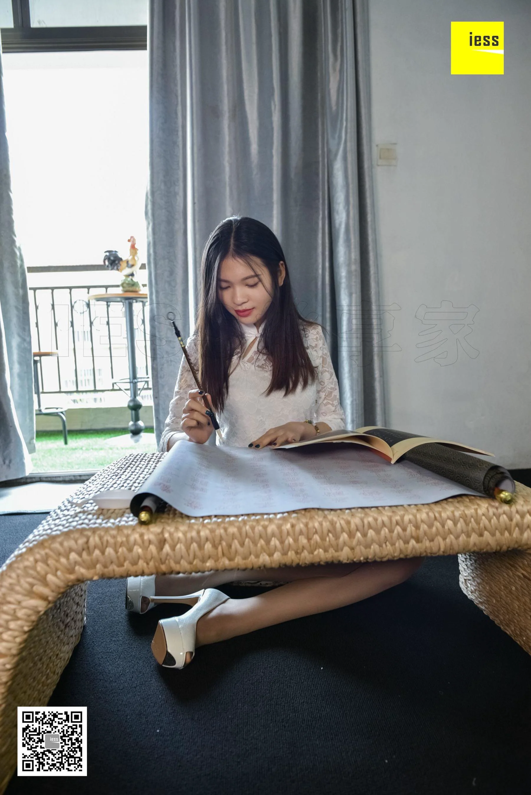 七七 《鱼嘴的幻想》 [异思趣向IESS] 丝享家307 美腿丝足写真集 - 爱照片