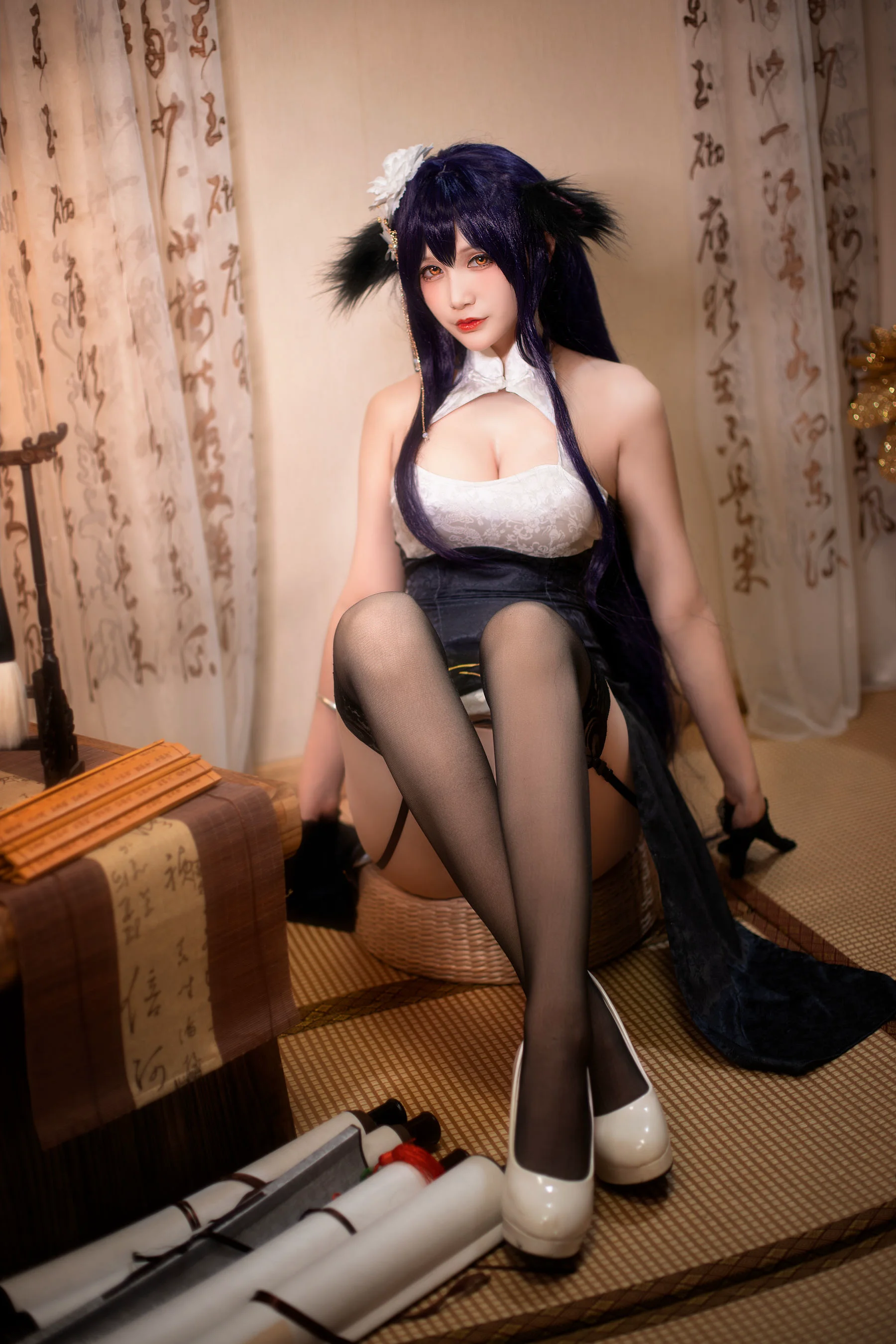 COS妹子仙九Airi 《吾妻》 写真集 - 爱照片