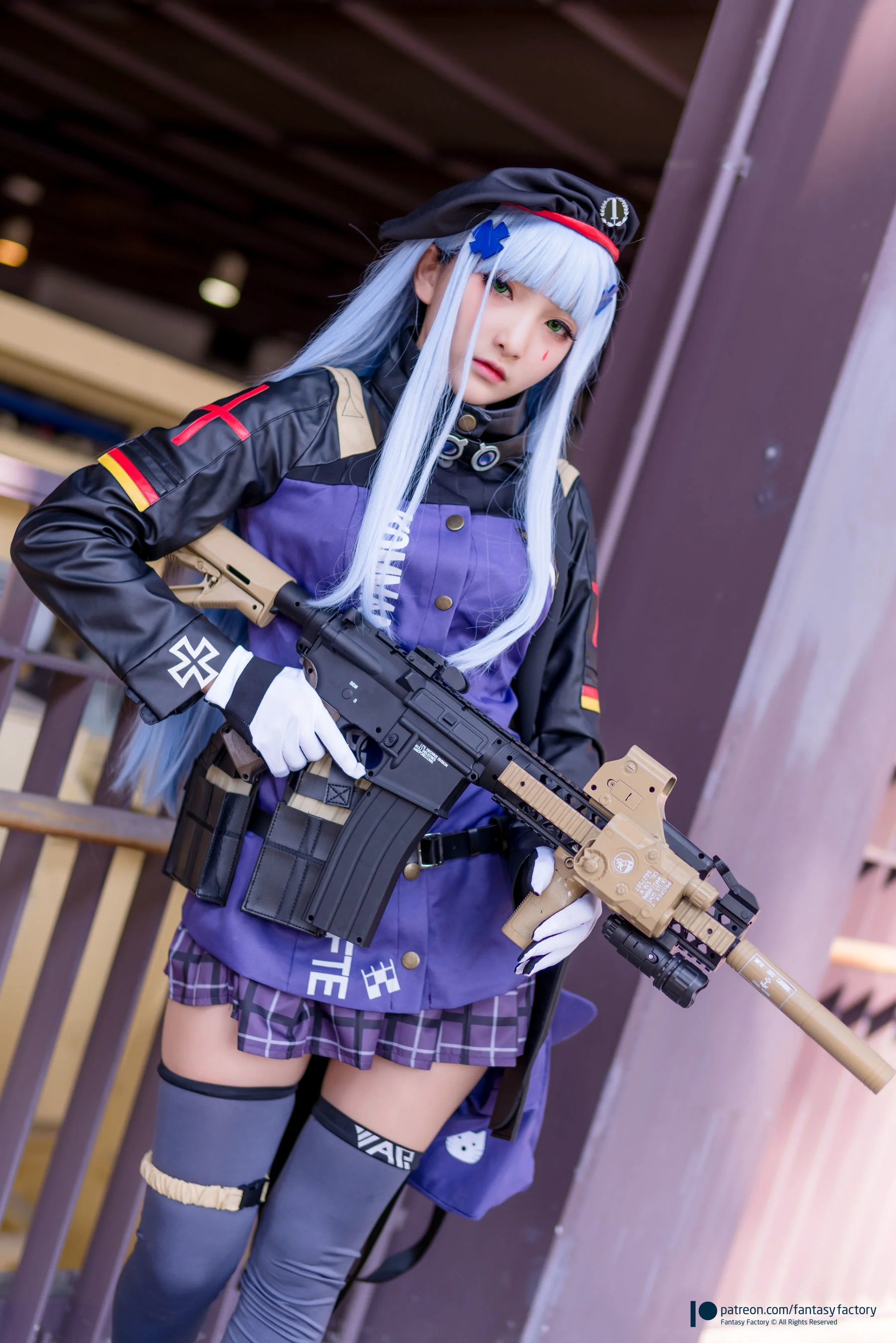 小丁Cosplay《魔女+浴池+黑丝》 [Fantasy Factory] 写真集 - 爱照片