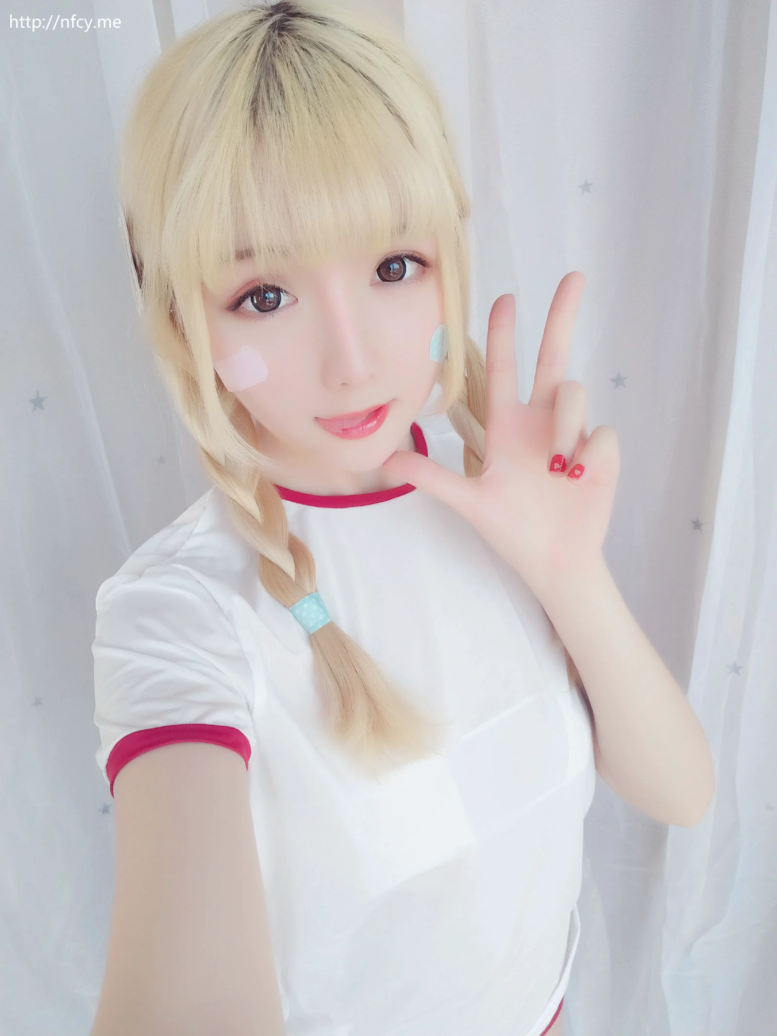 星之迟迟 《弱气学园包》 [萝莉COS] 写真集 - 爱照片