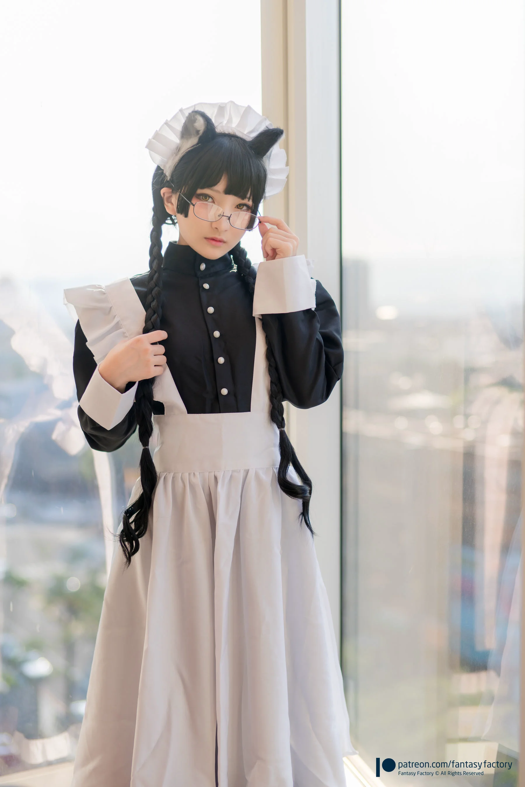 小丁Cosplay《黑猫女仆》 [Fantasy Factory] 写真集 - 爱照片