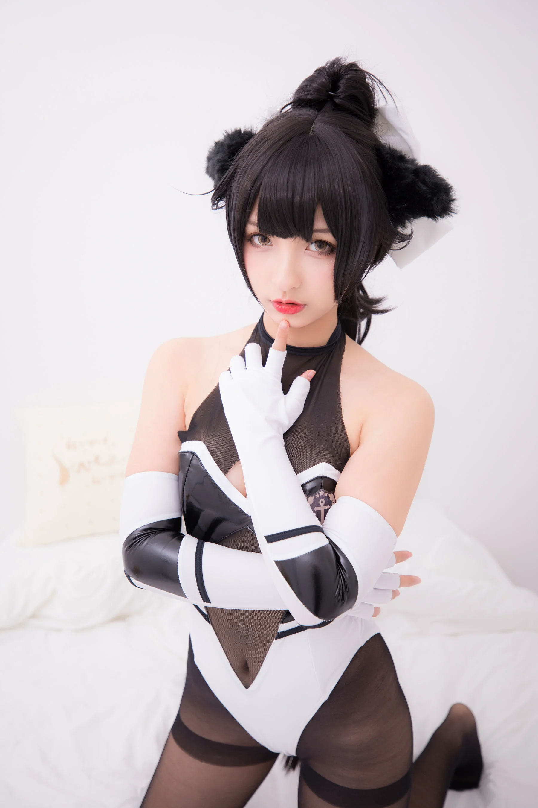 神楽板真冬《TAKAO-TIGHTS VER (黑丝)》 [萝莉COS] 写真集 - 爱照片
