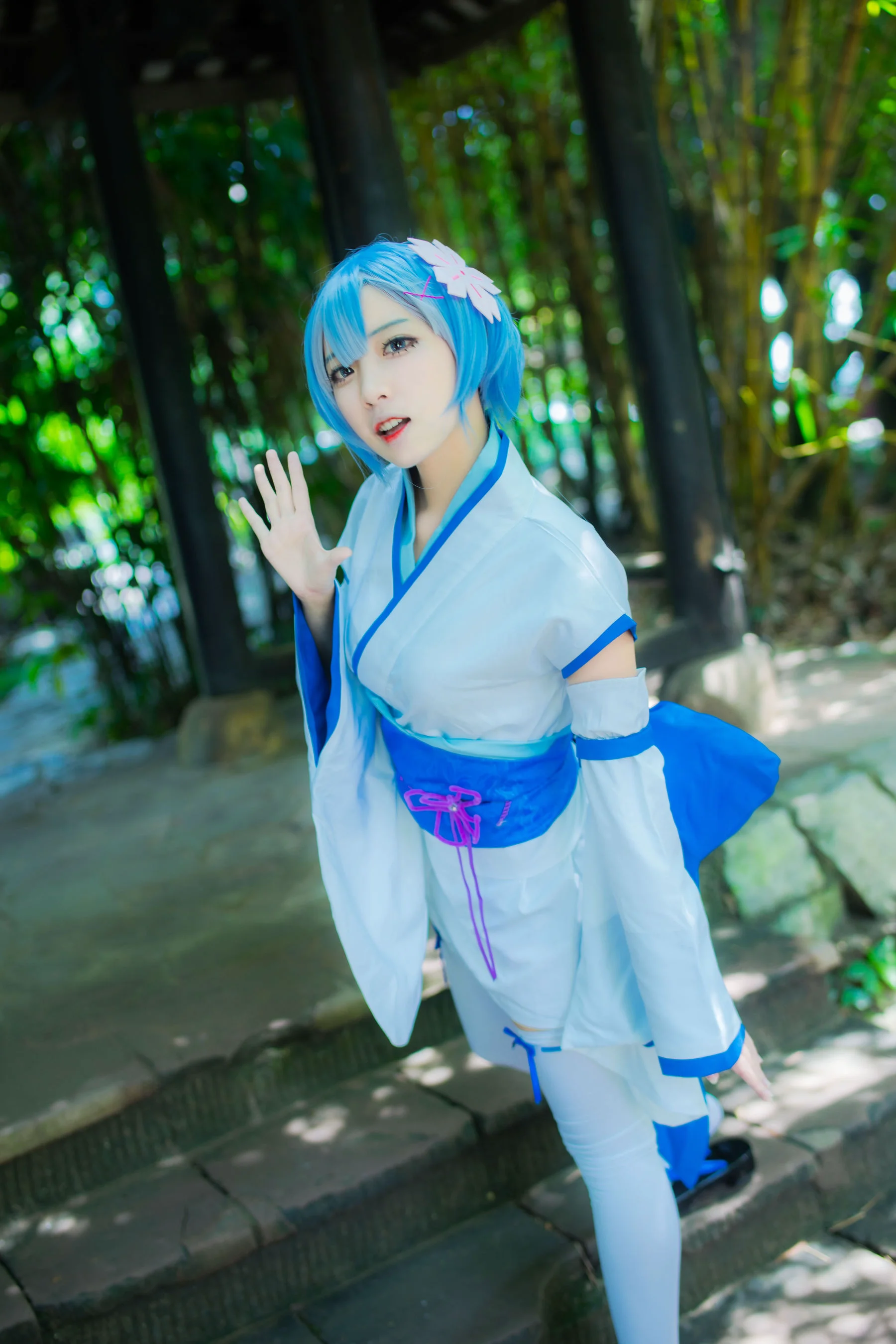 [Cosplay] 二佐Nisa – 蕾姆幼年 - 爱照片
