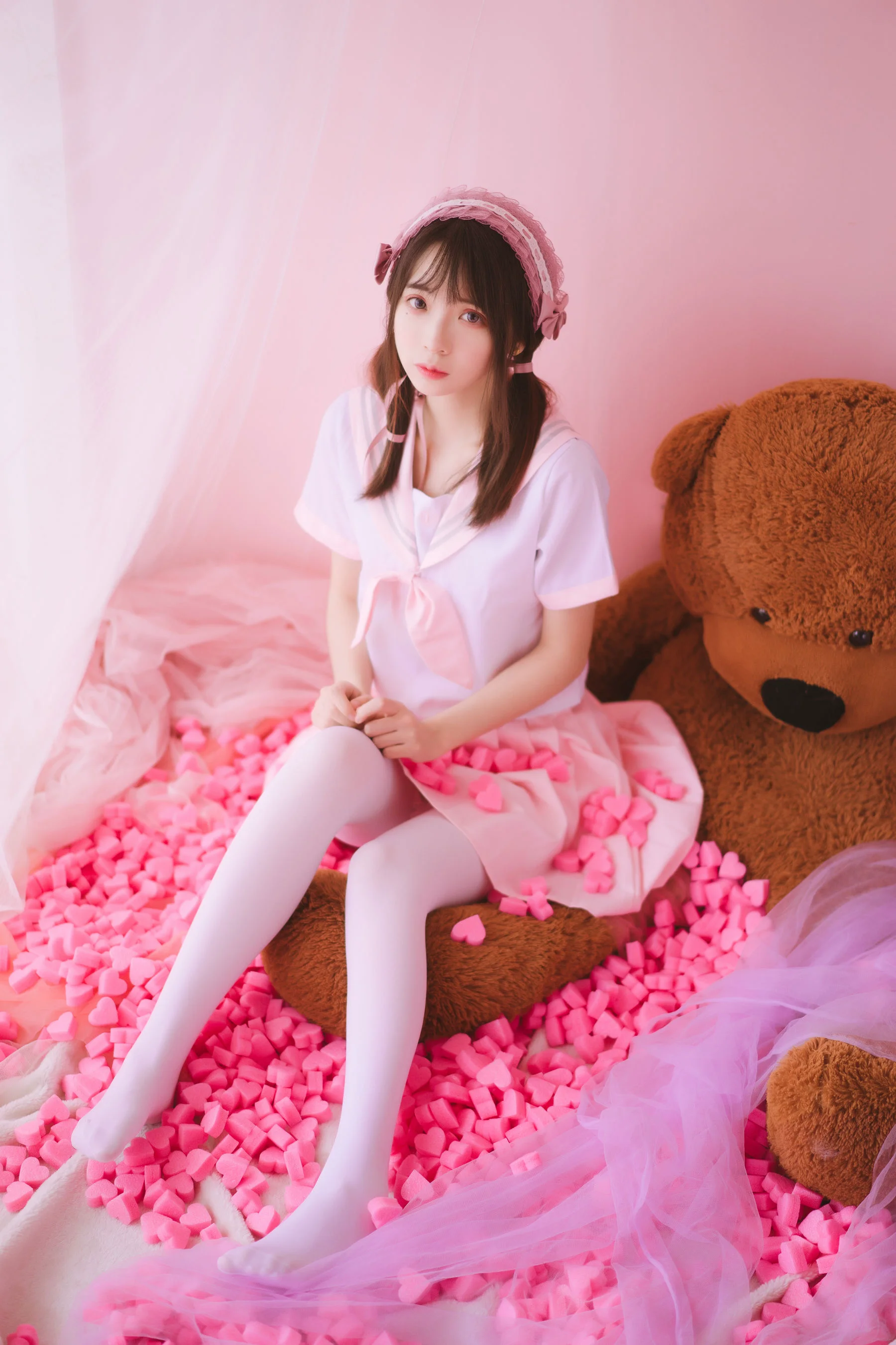 疯猫ss《丝袜狂想曲(粉)》 [萝莉COS] 写真集 - 爱照片