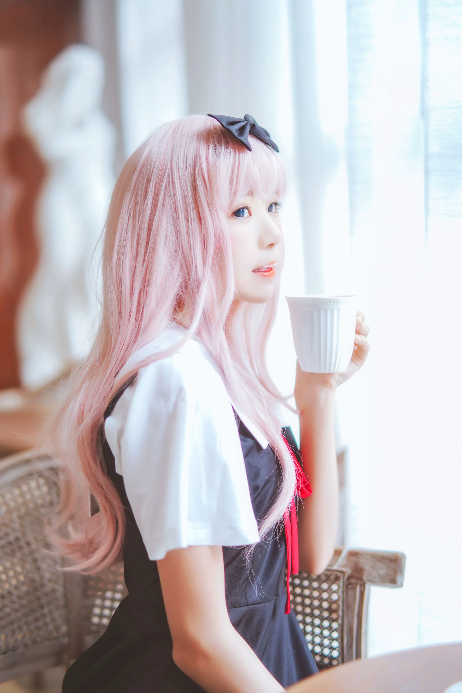 桜桃喵《藤原千花》 [萝莉COS] 写真集 - 爱照片