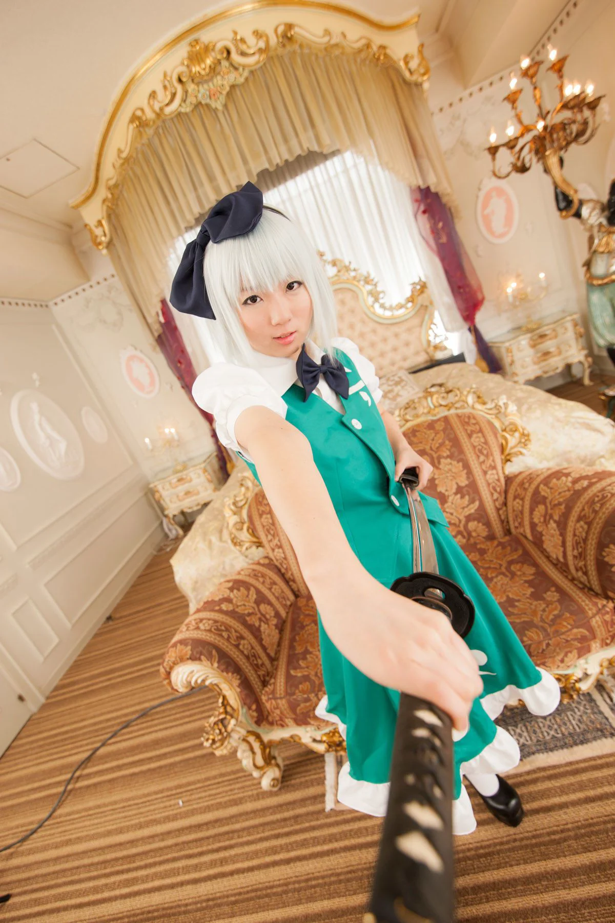 安達まどか(安达圆) 《東方Project》魂魄妖夢 [@factory] 写真集 - 爱照片