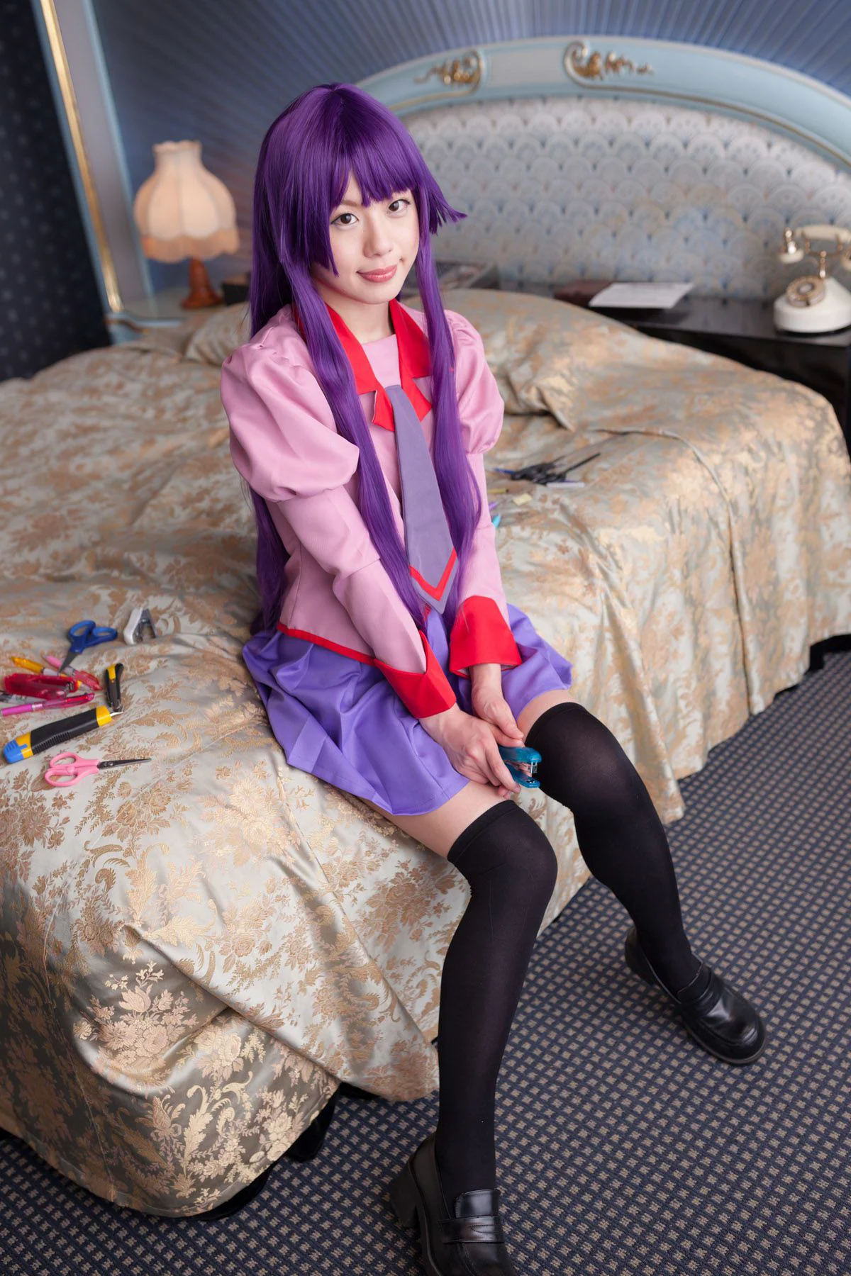 相沢恋 (相泽恋) 《Bakemonogatari(化物語)》Senjougahara Hitagi [@factory] 写真集 - 爱照片