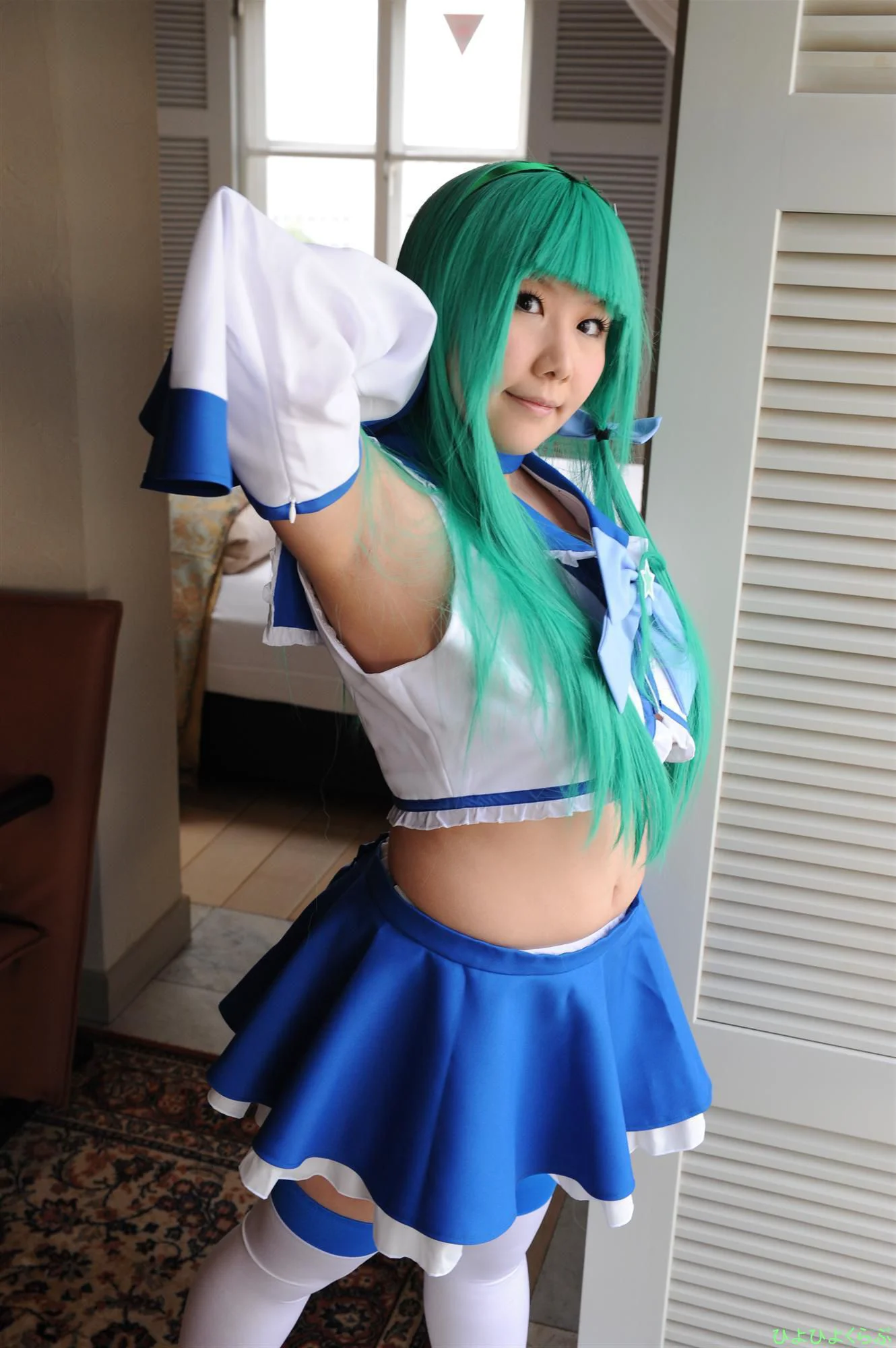丹雫ひよ 《Touhou Project》Kochiya Sanae まじかるさなえちゃん  [HiyoHiyo Club] 写真集 - 爱照片