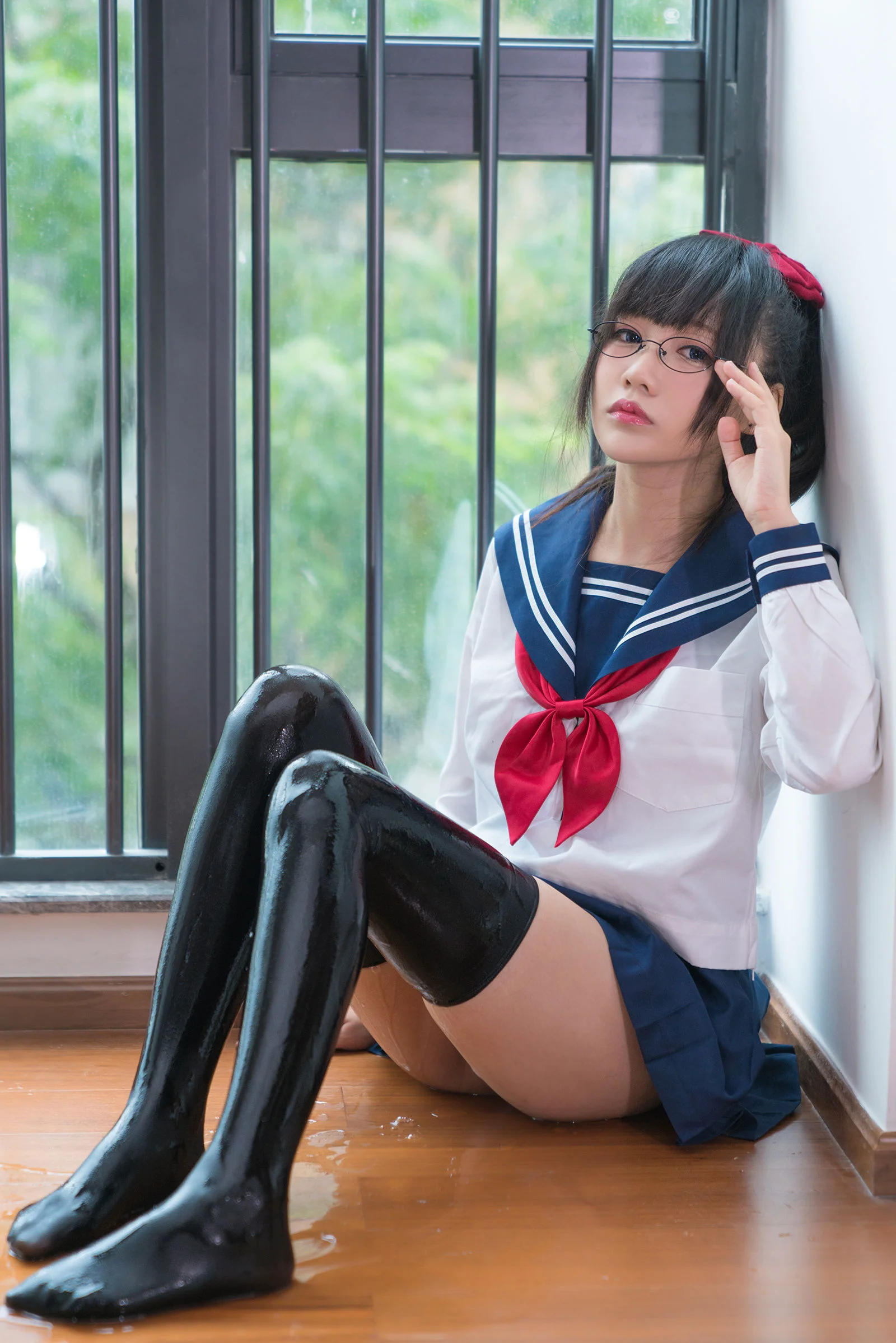 銘銘Kizami 《湿湿的JK》 写真集 - 爱照片