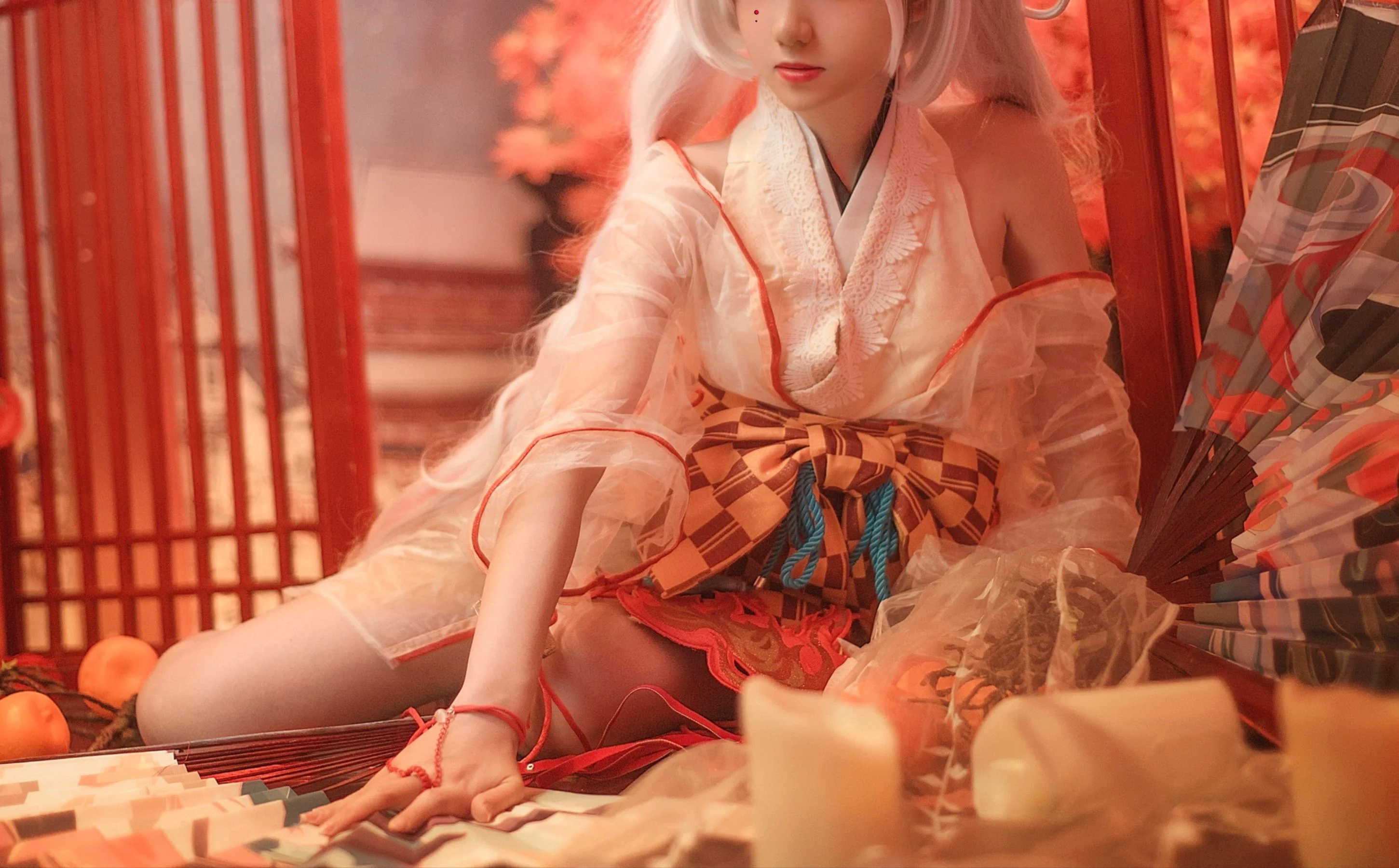 动漫博主南桃Momoko 《不知火和服》 写真集 - 爱照片