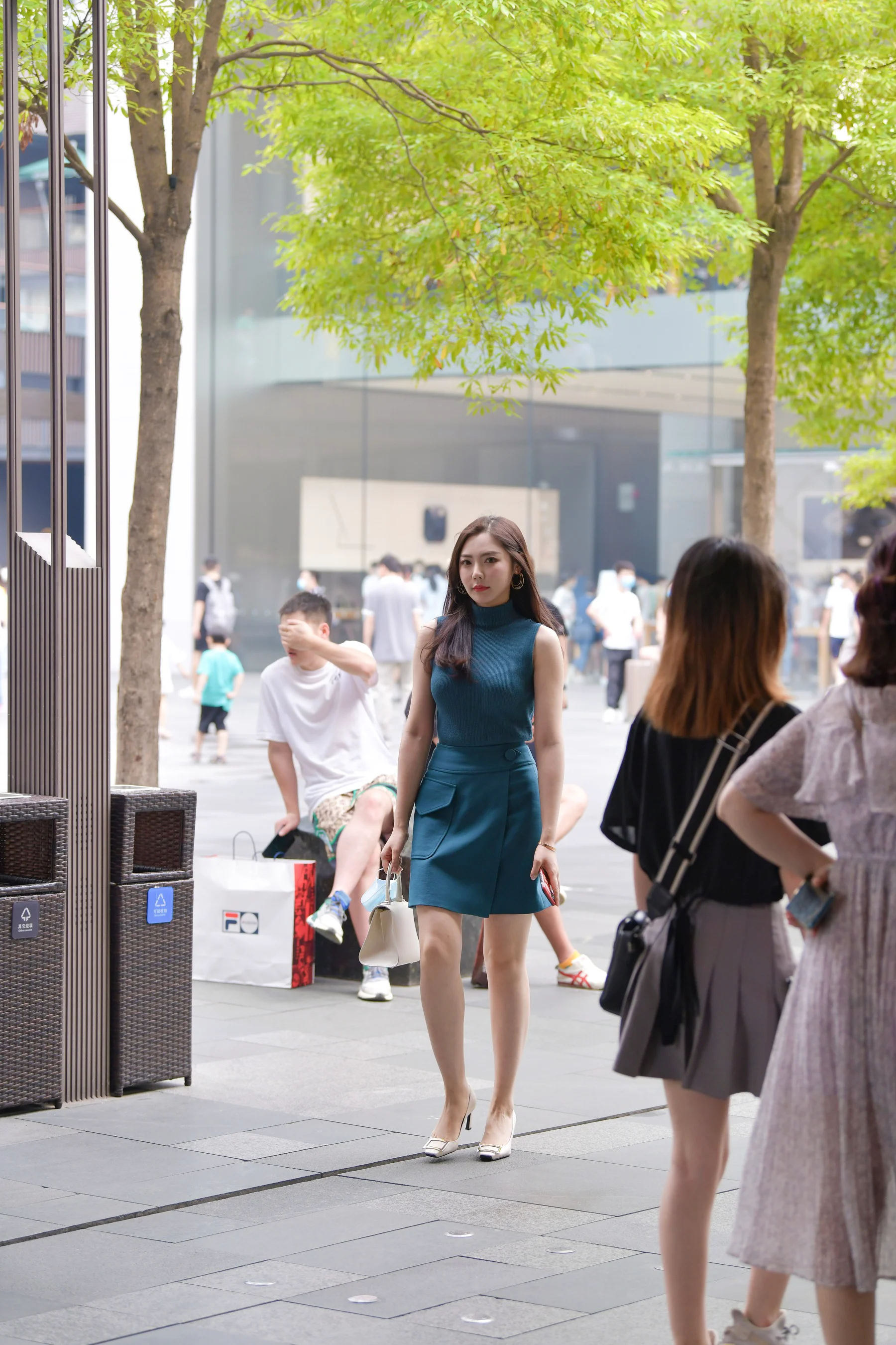 视觉冲击作品 甜美的都市丽人美女 写真 - 爱照片