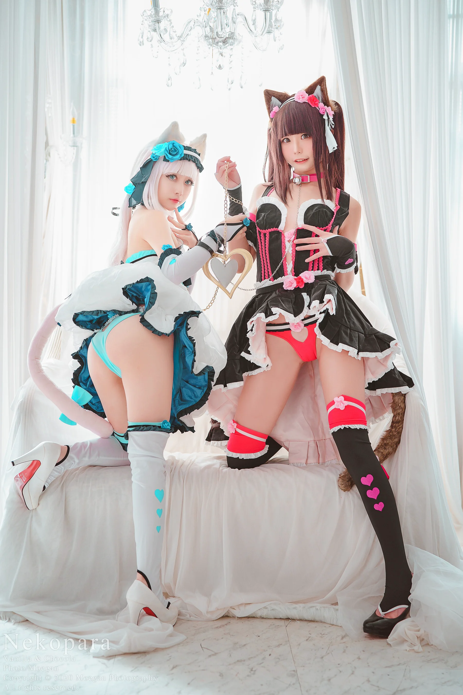 沖田凜花Rinka & Niu – Vanilla & Chocola (Nekopara) - 爱照片