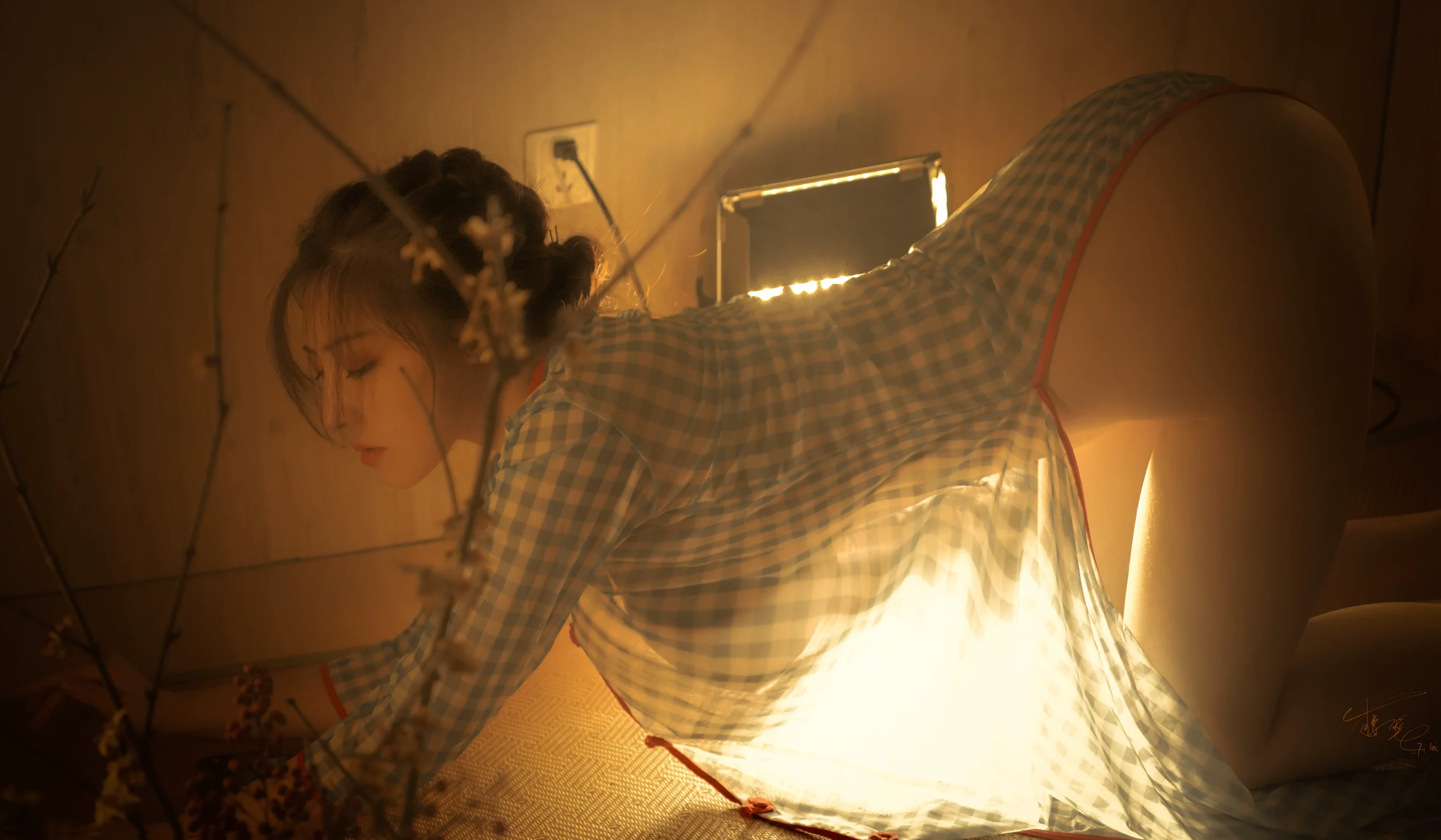 樱晚gigi – 粉丝群收费写真39-窈窕之约 - 爱照片