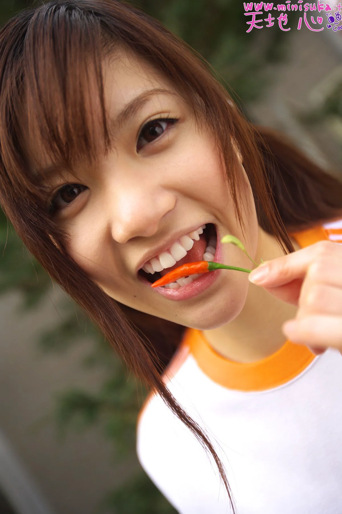 天地心 Cocoro Amachi 现役女子高生 [Minisuka.tv] 写真集 - 爱照片