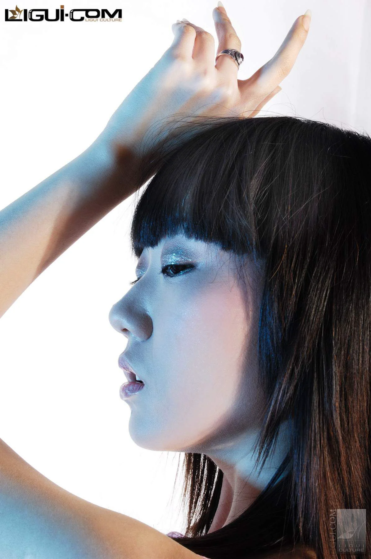 [丽柜LiGui] Model 猫柯希《白丝淡雅》丝足写真图片 - 爱照片
