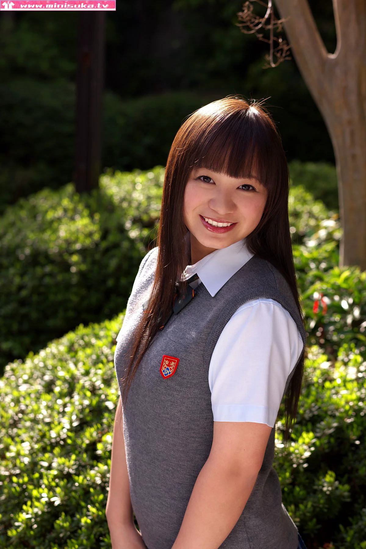 Moe Kubo 久保萌 現役女子高生 [Minisuka.tv] 写真集 - 爱照片