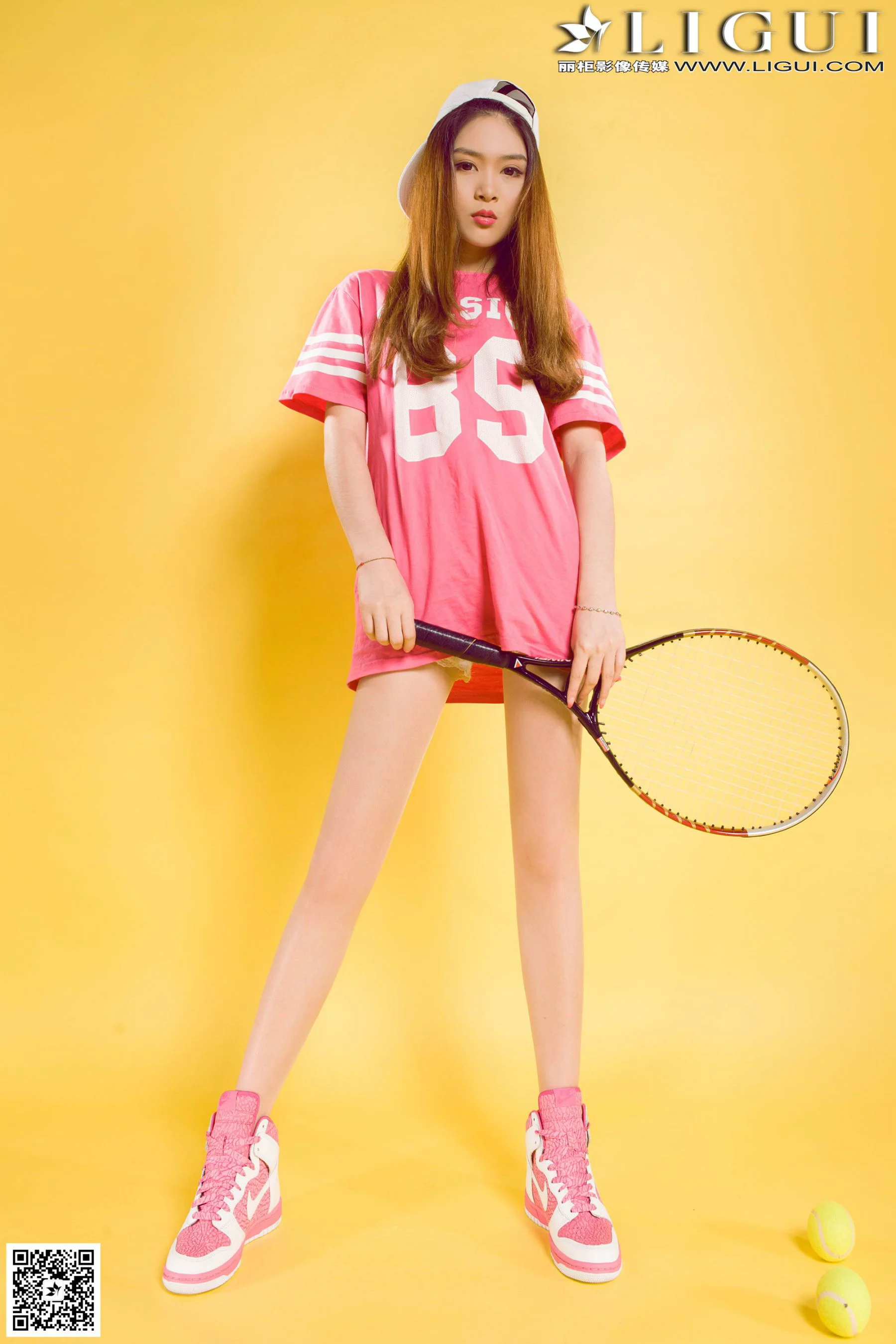 [丽柜LiGui] Model 允儿《篮球少女羽毛球运动系列》美腿玉足写真图片 - 爱照片