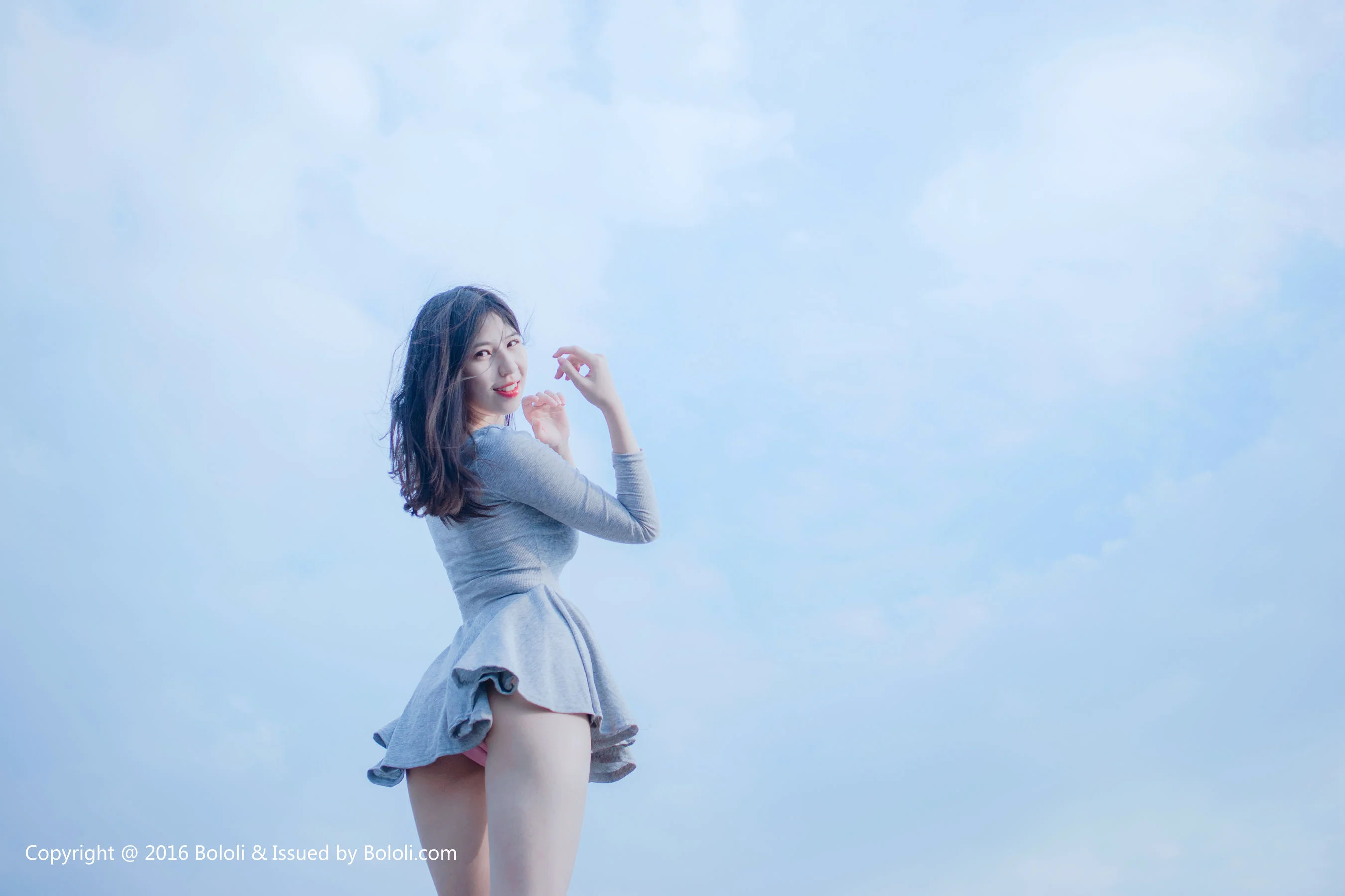 郁郁《粉色天台》 [Bololi波萝社] BOL.103 写真集 - 爱照片