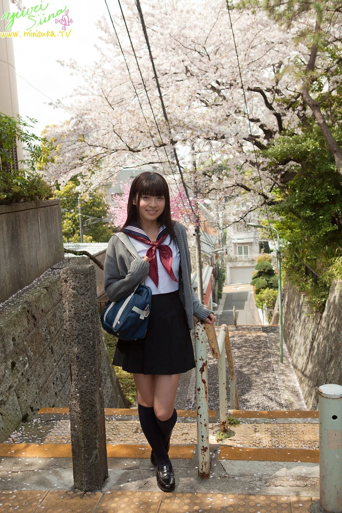 椎名遊莉 Yuuri Shiina 现役女子高生 [Minisuka.tv] 写真集 - 爱照片