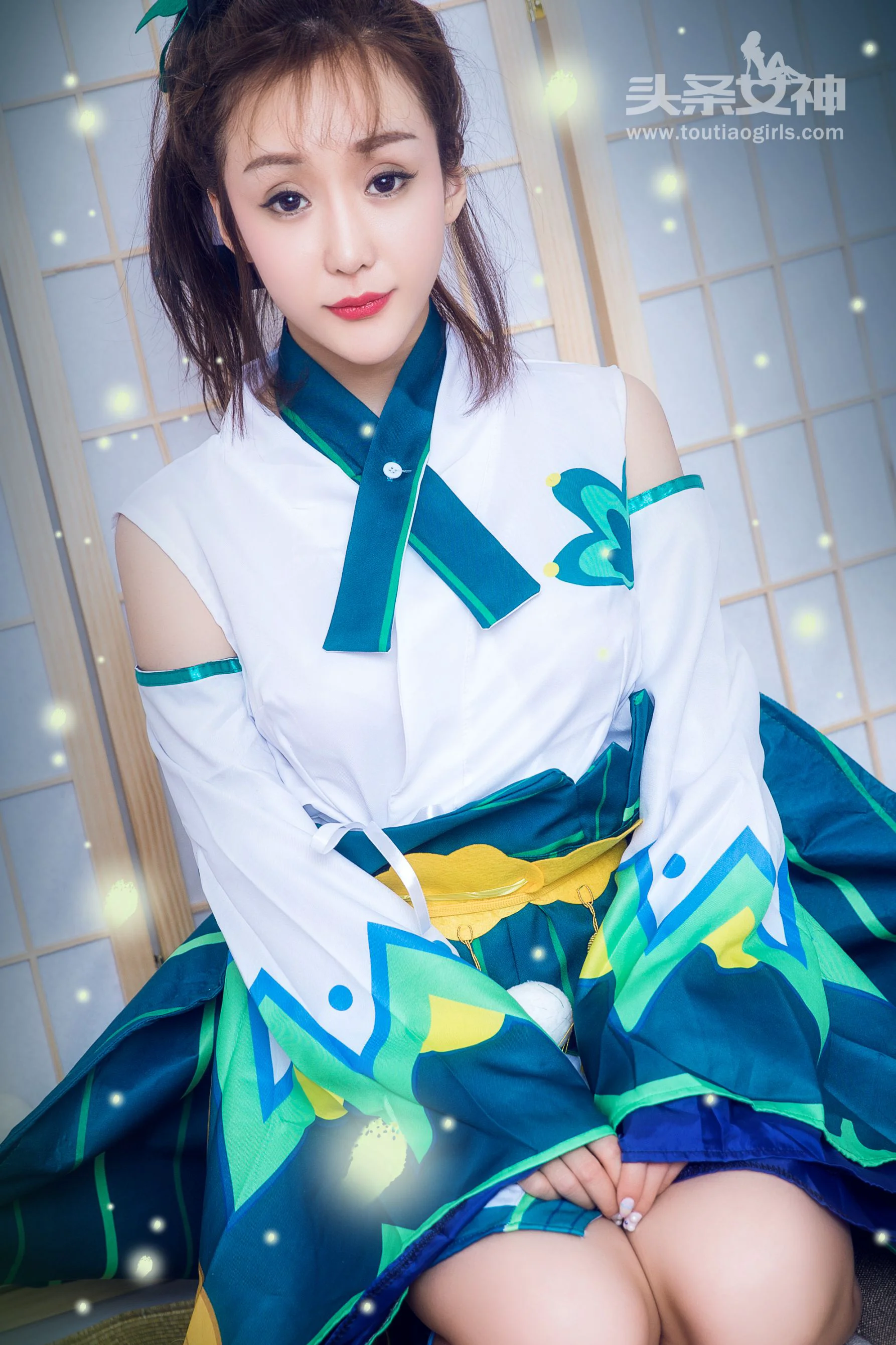 米粒儿/顾籼《御魂莹草COS》 [头条女神] 写真集 - 爱照片