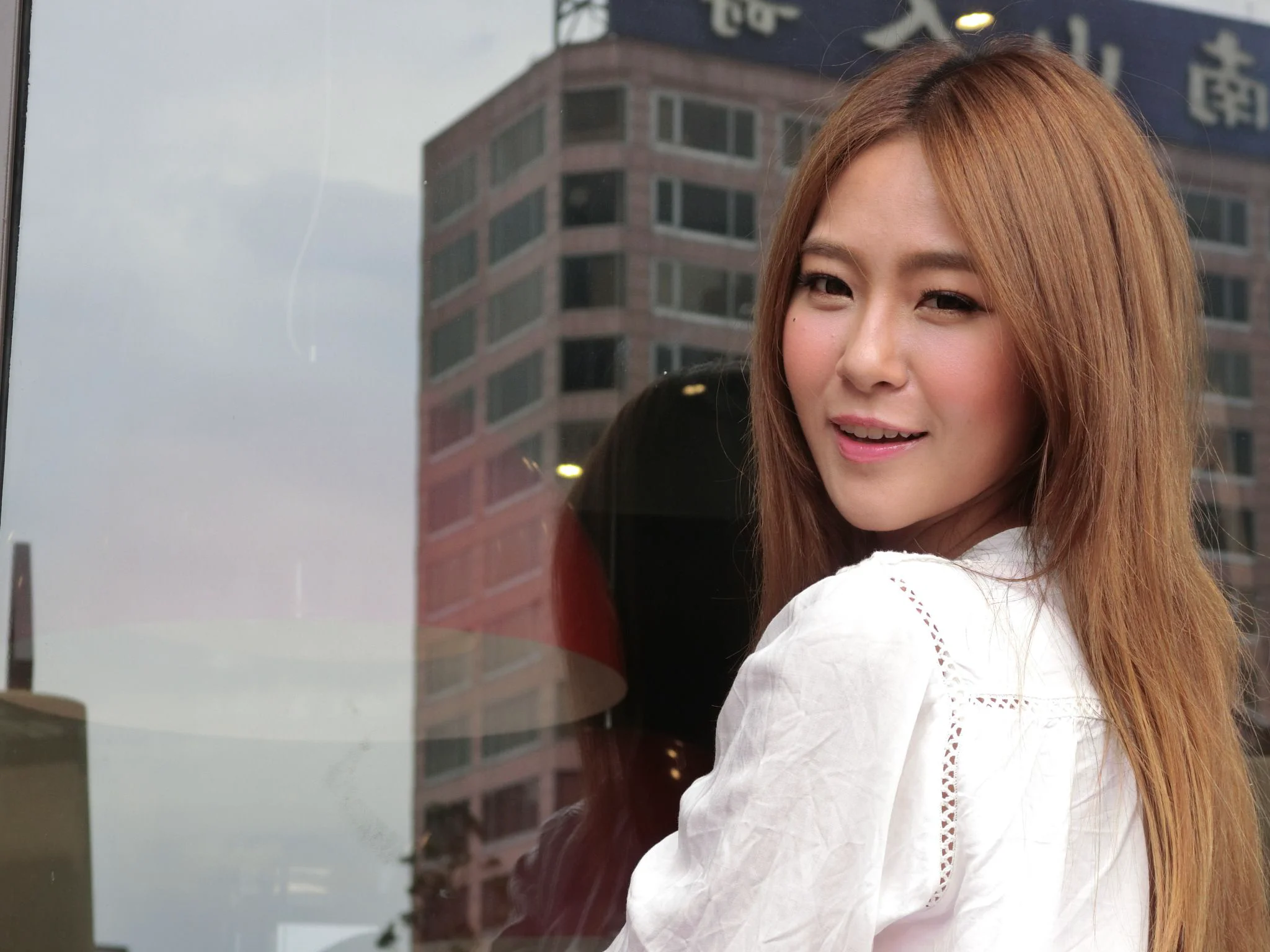台湾模特winnie小雪《信義商圈街拍》BEAUTYLEG番外篇 写真集 - 爱照片