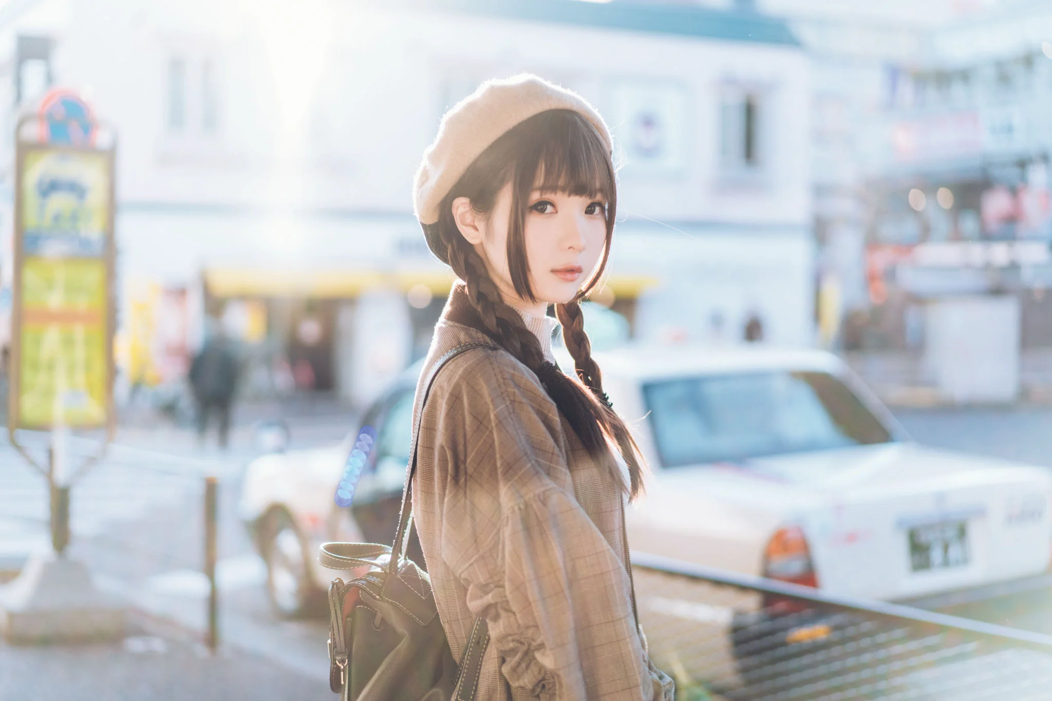 [网红COSER写真] 微博妹纸霜月shimo – SPRING - 爱照片