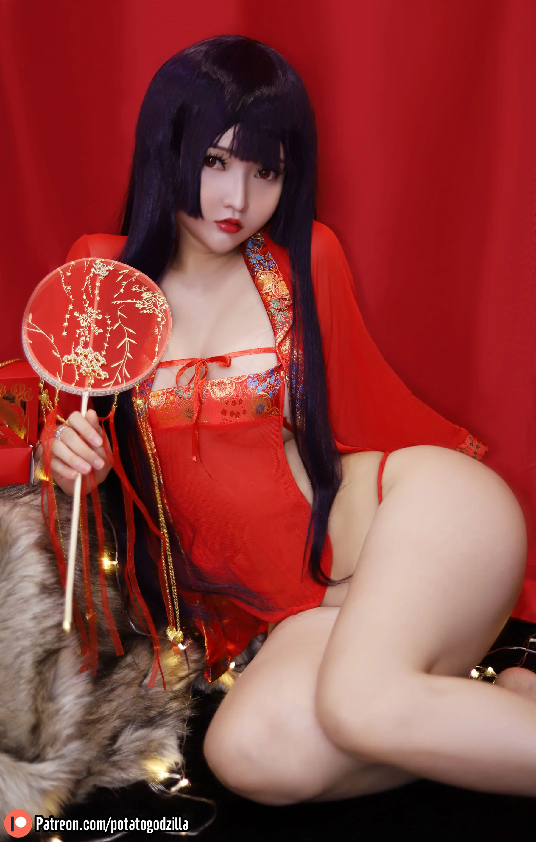 Coser小姐姐Potato Godzilla – Happy Mid Autumn 2020 - 爱照片